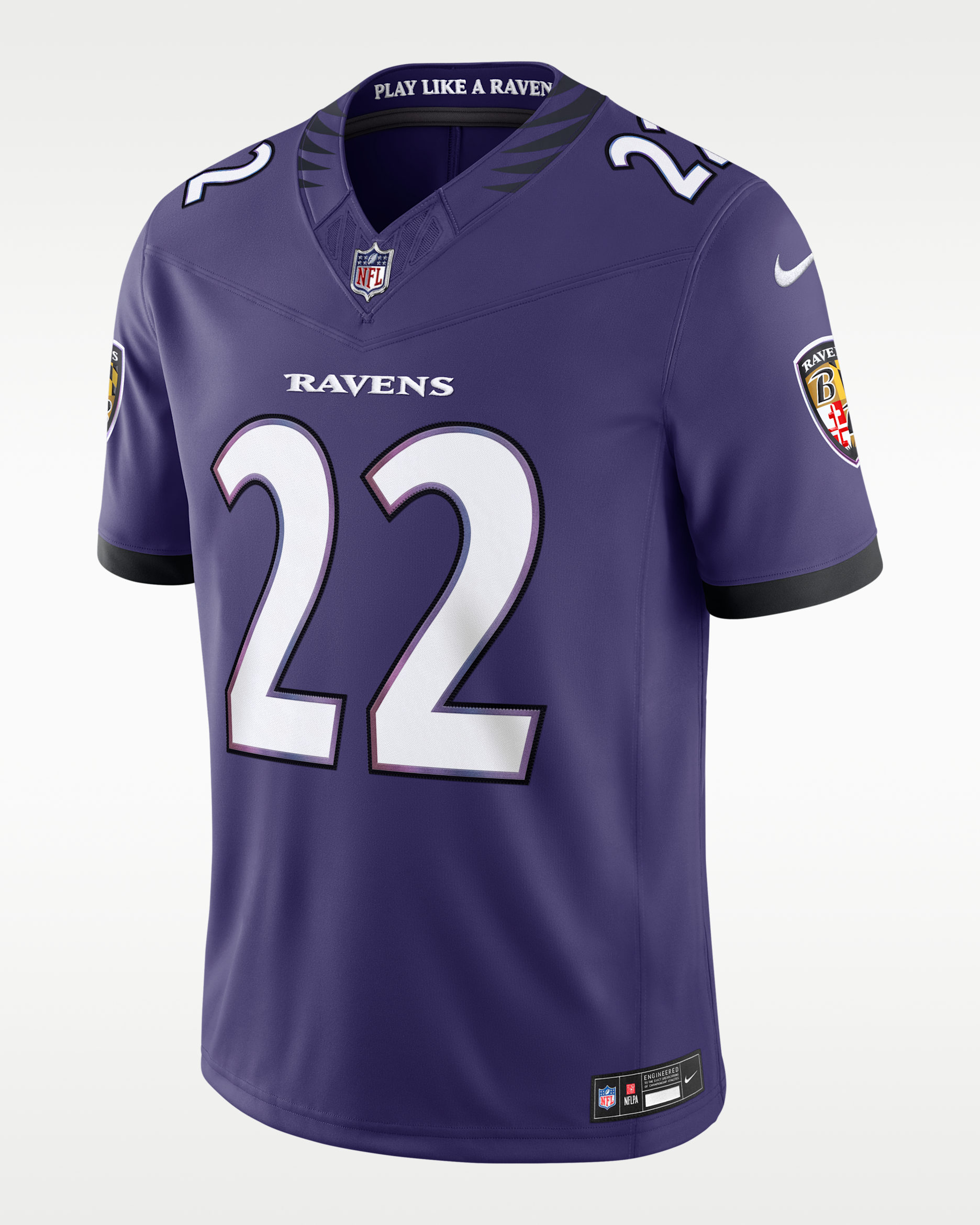 Derrick Henry Baltimore Ravens Men's Nike Dri-FIT NFL Limited Jersey - Purple