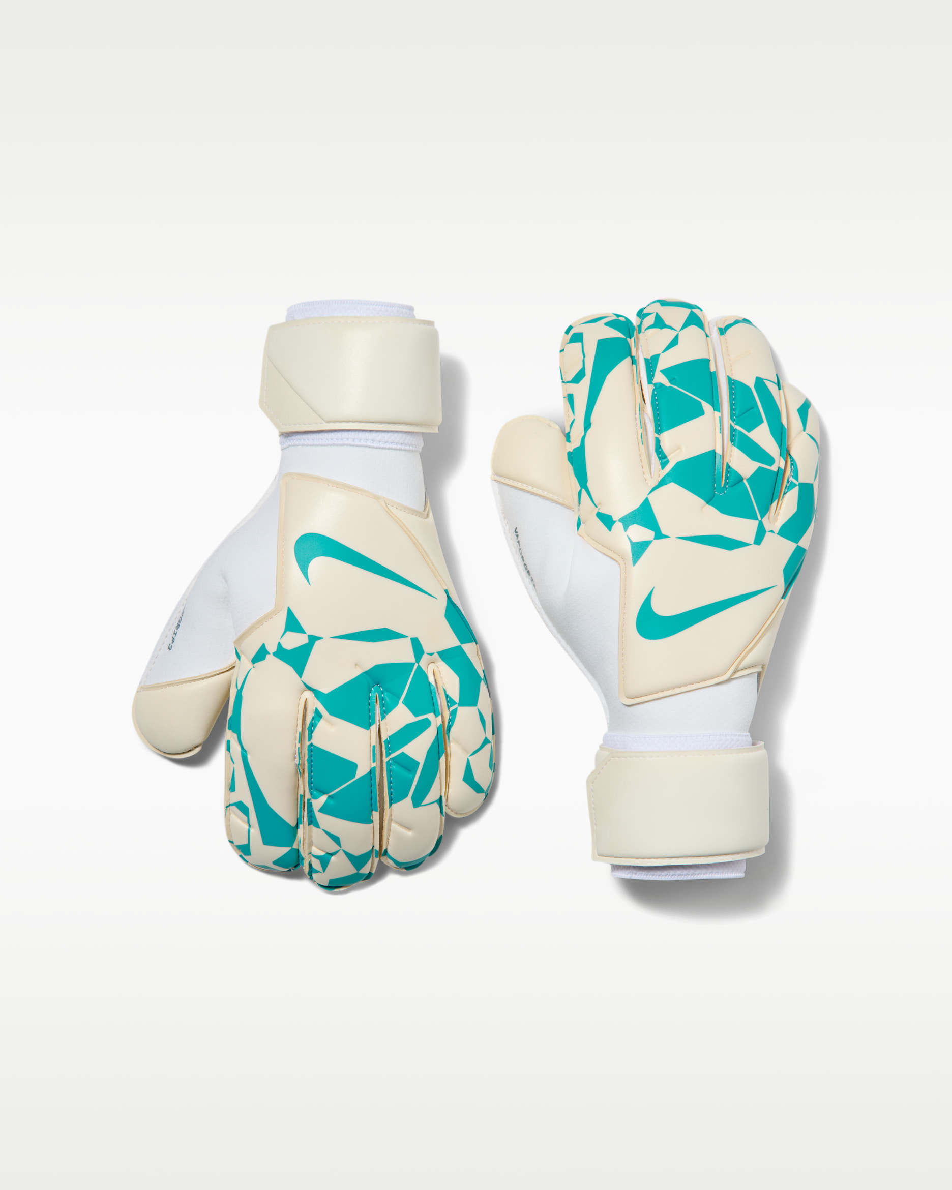 Rękawice piłkarskie Nike Vapor Grip3 Goalkeeper - Biel/Dusty Cactus/Dusty Cactus