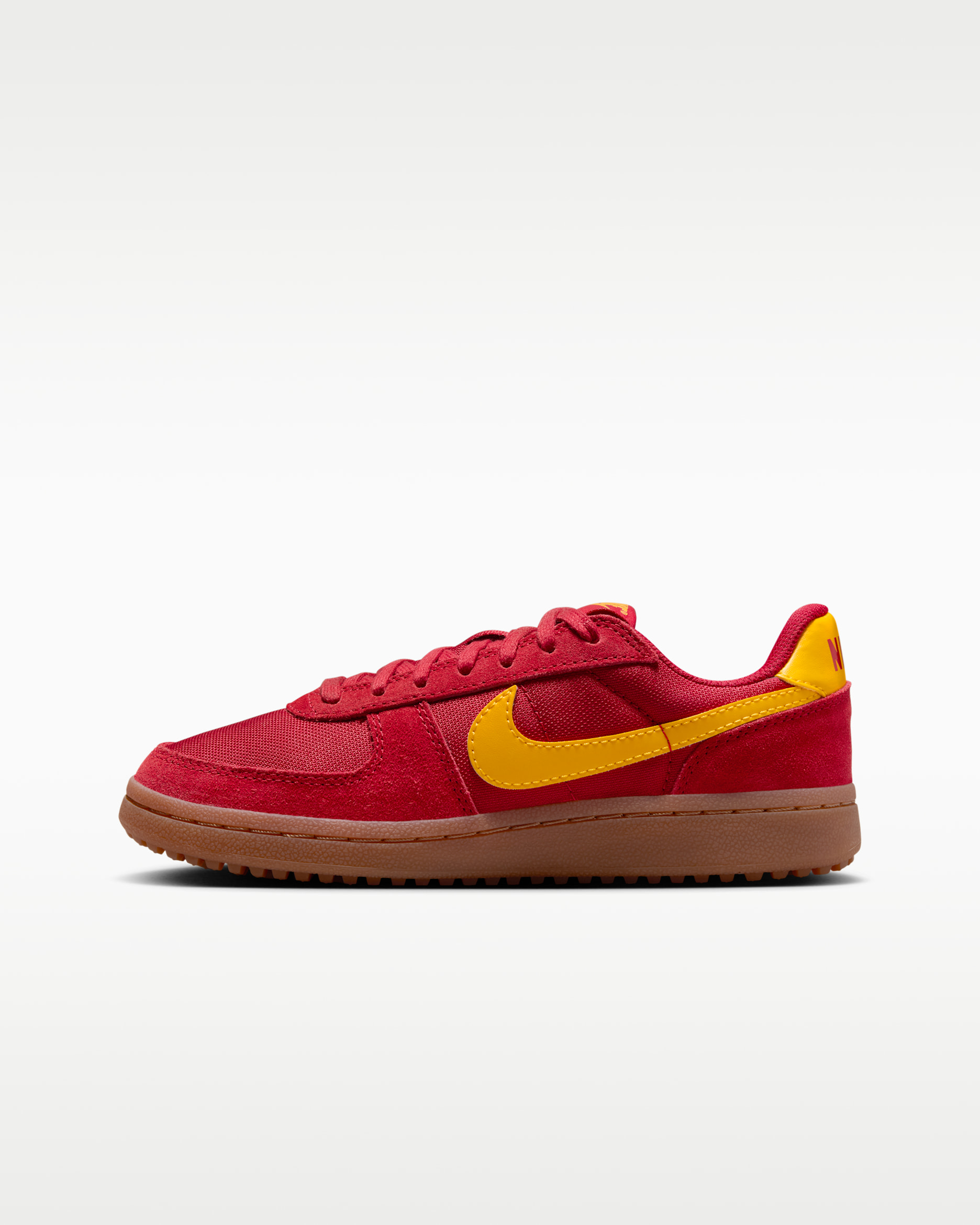 Nike Field General Big Kids' Shoes - Gym Red/Gum Medium Brown/Team Gold