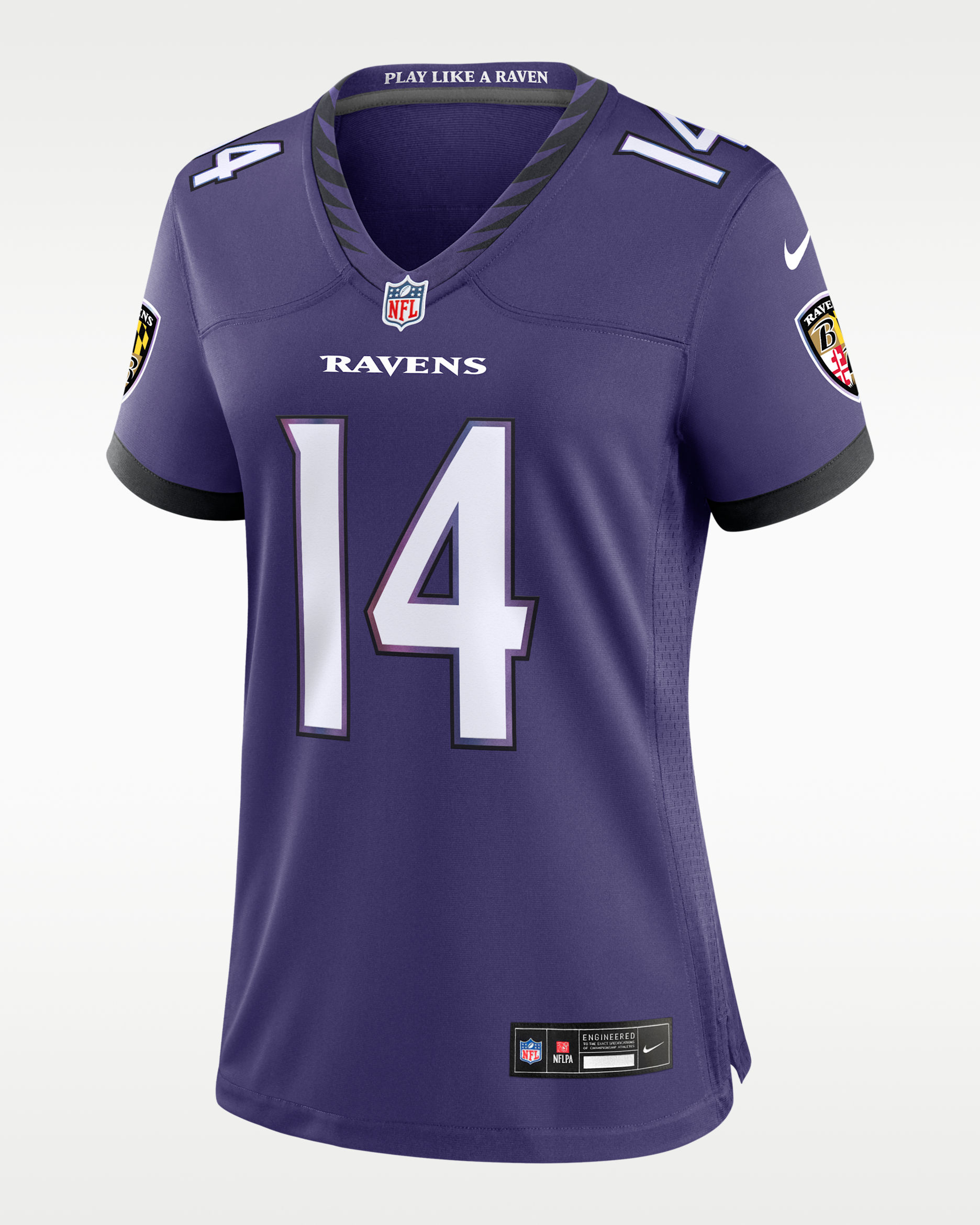 Kyle Hamilton Baltimore Ravens Women's Nike NFL Game Jersey - Purple