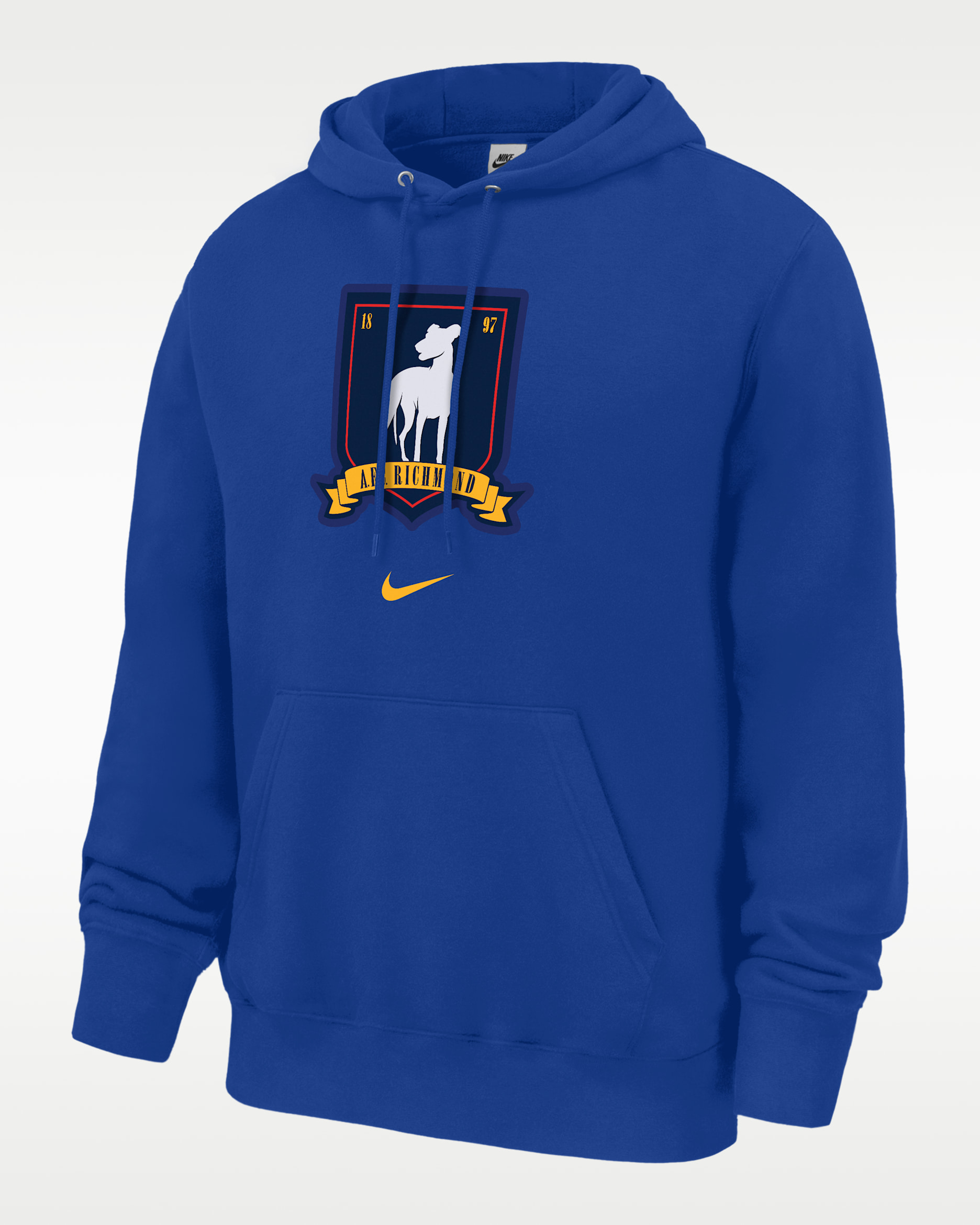 AFC Richmond Men's Nike Club Fleece Hoodie - Game Royal