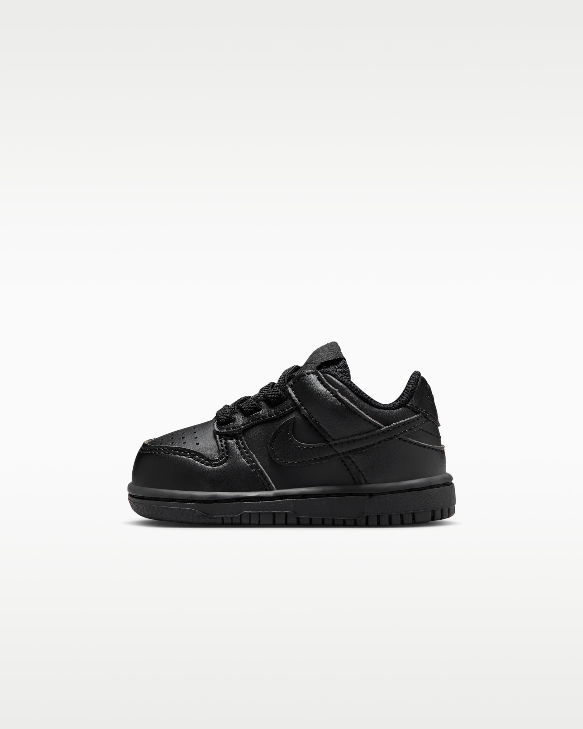 Nike Dunk Low Baby/Toddler Shoes - Black/Black/Black