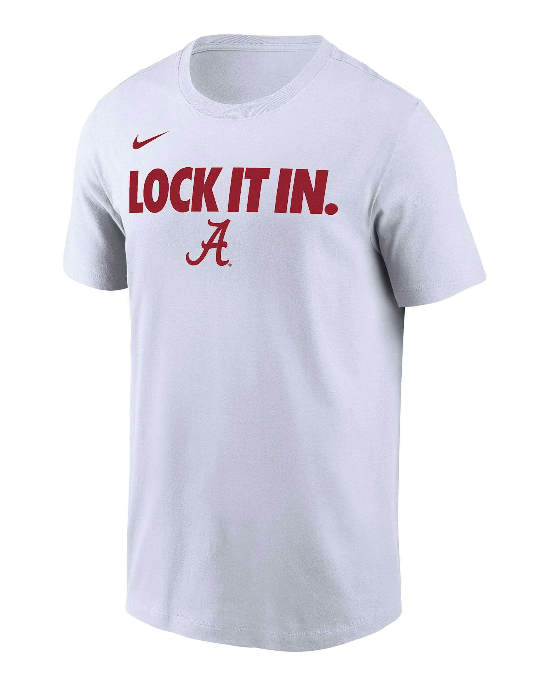 Alabama 2026 On-Court Bench Men's Nike Dri-FIT College T-Shirt - White