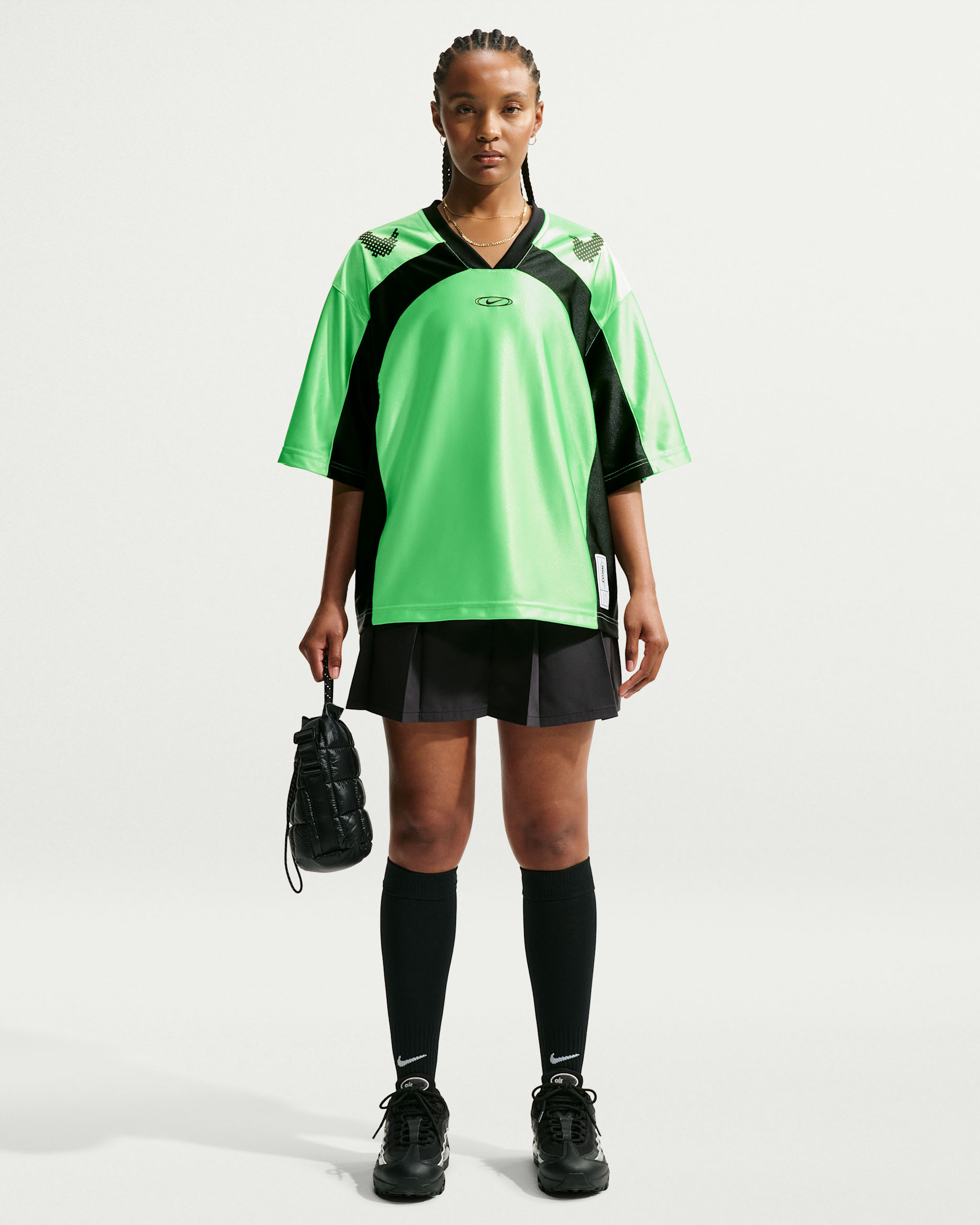 Nike Sportswear Women's Pleated Miniskirt - Black/Ridgerock