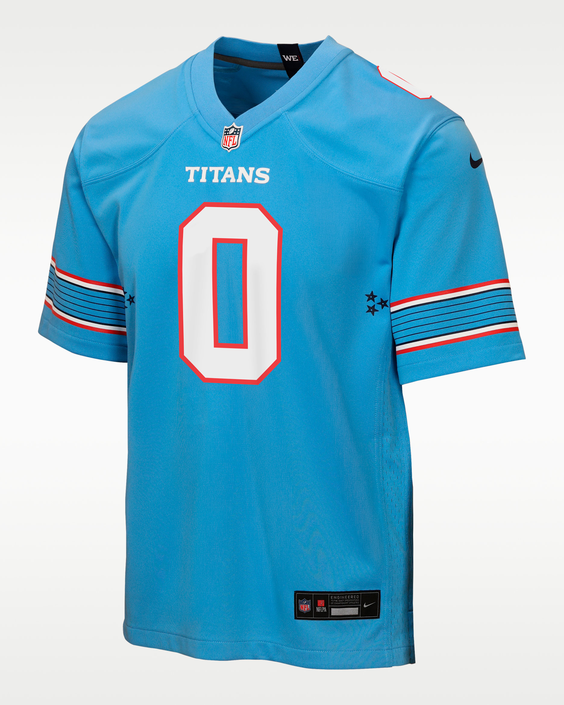 Jersey Game para niños talla grande Calvin Ridley Tennessee Titans - Azul