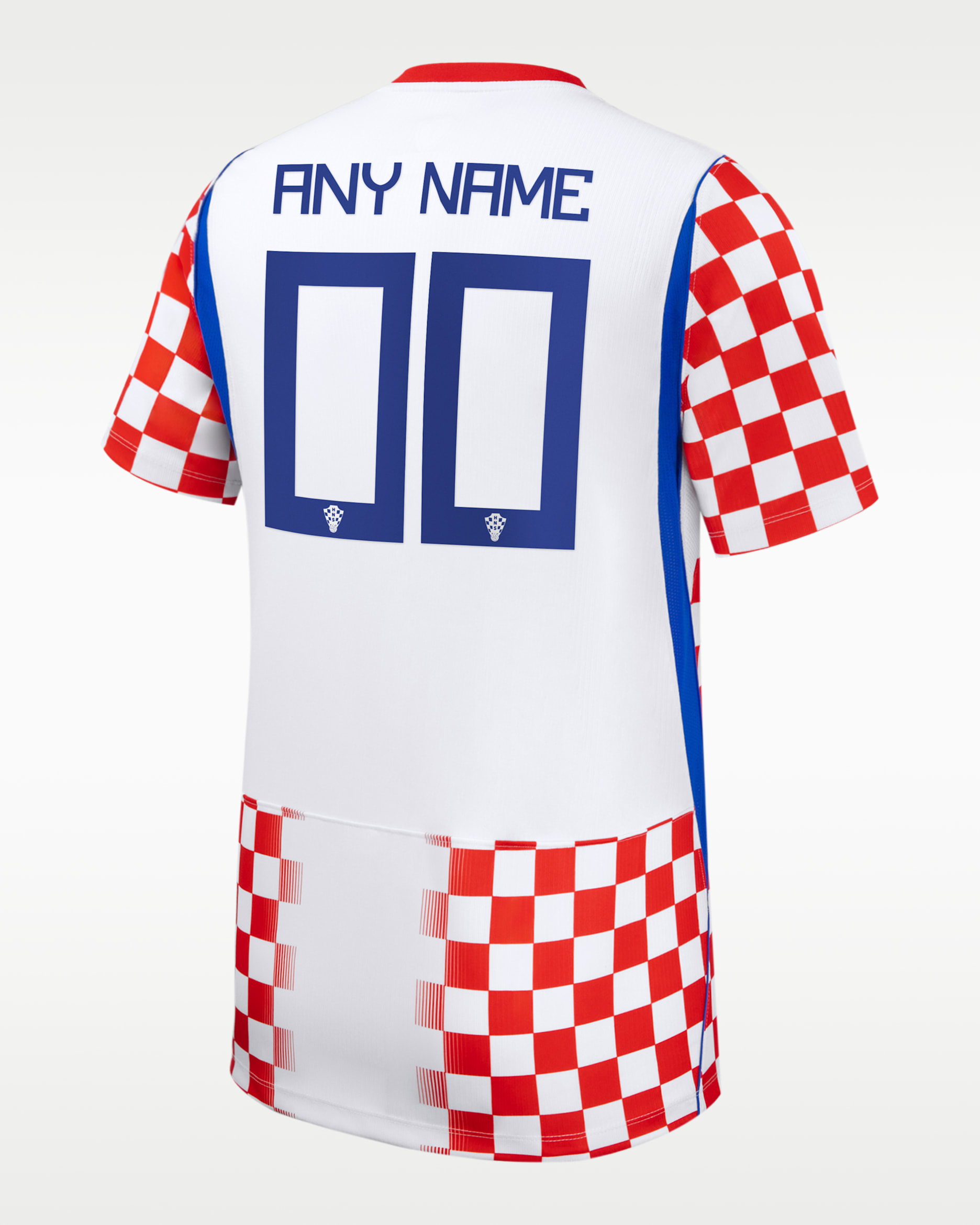 Jersey By You personalizable de fútbol Nike Dri-FIT para hombre Croacia local 2026 Stadium - Blanco