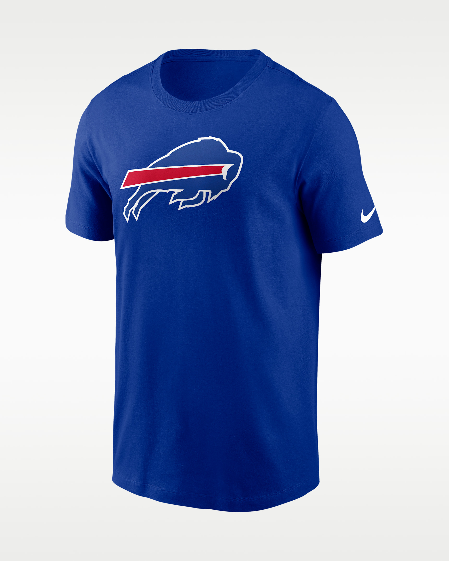 Playera Nike de la NFL para hombre Buffalo Bills Logo Essential - Azul eléctrico