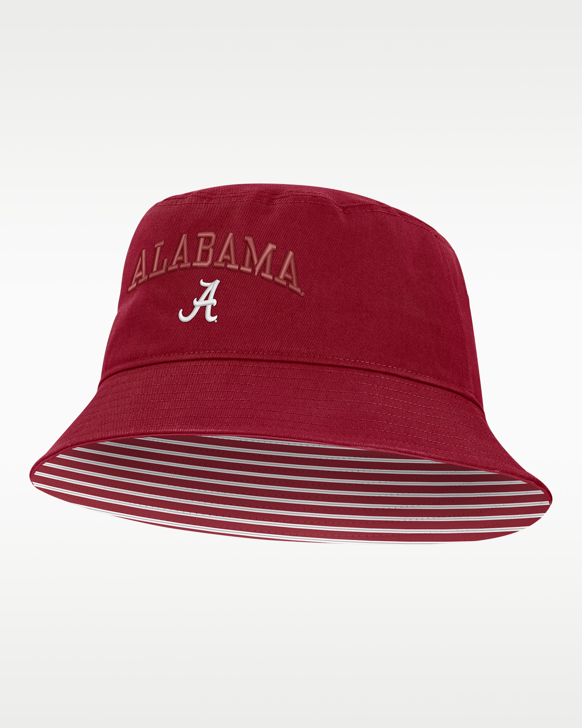 Alabama Primetime Apex Men's Nike College Bucket Hat - Crimson