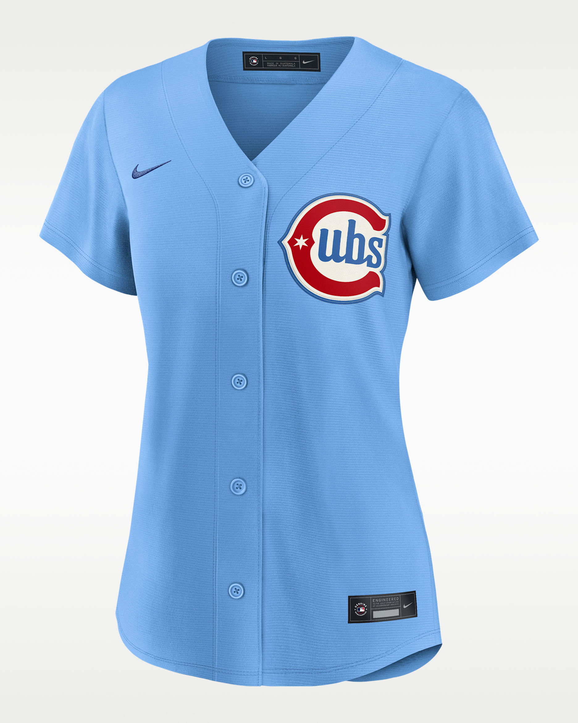 Chicago Cubs Women's Nike MLB Replica Jersey - Light Blue