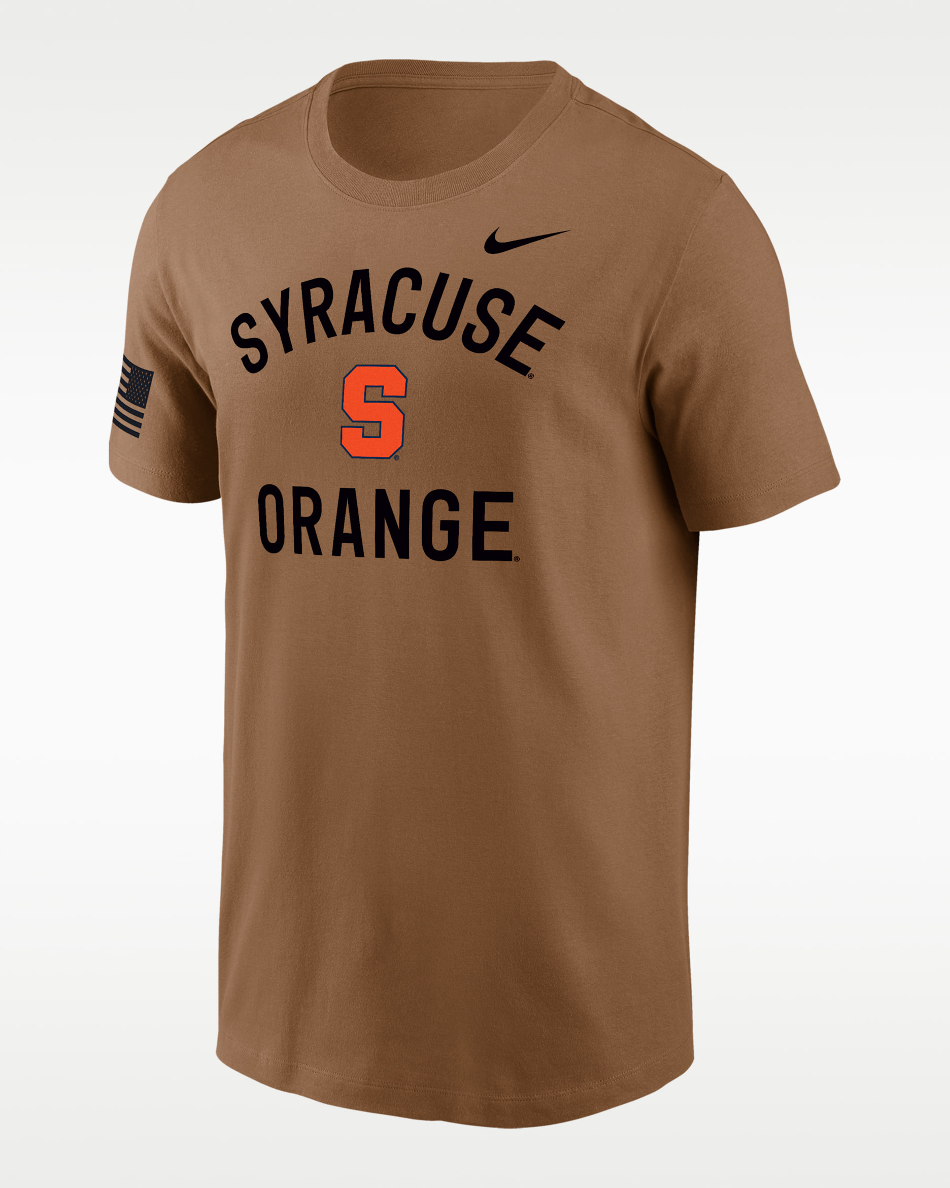 Syracuse Orange Men's Nike Dri-FIT College T-Shirt - Brown