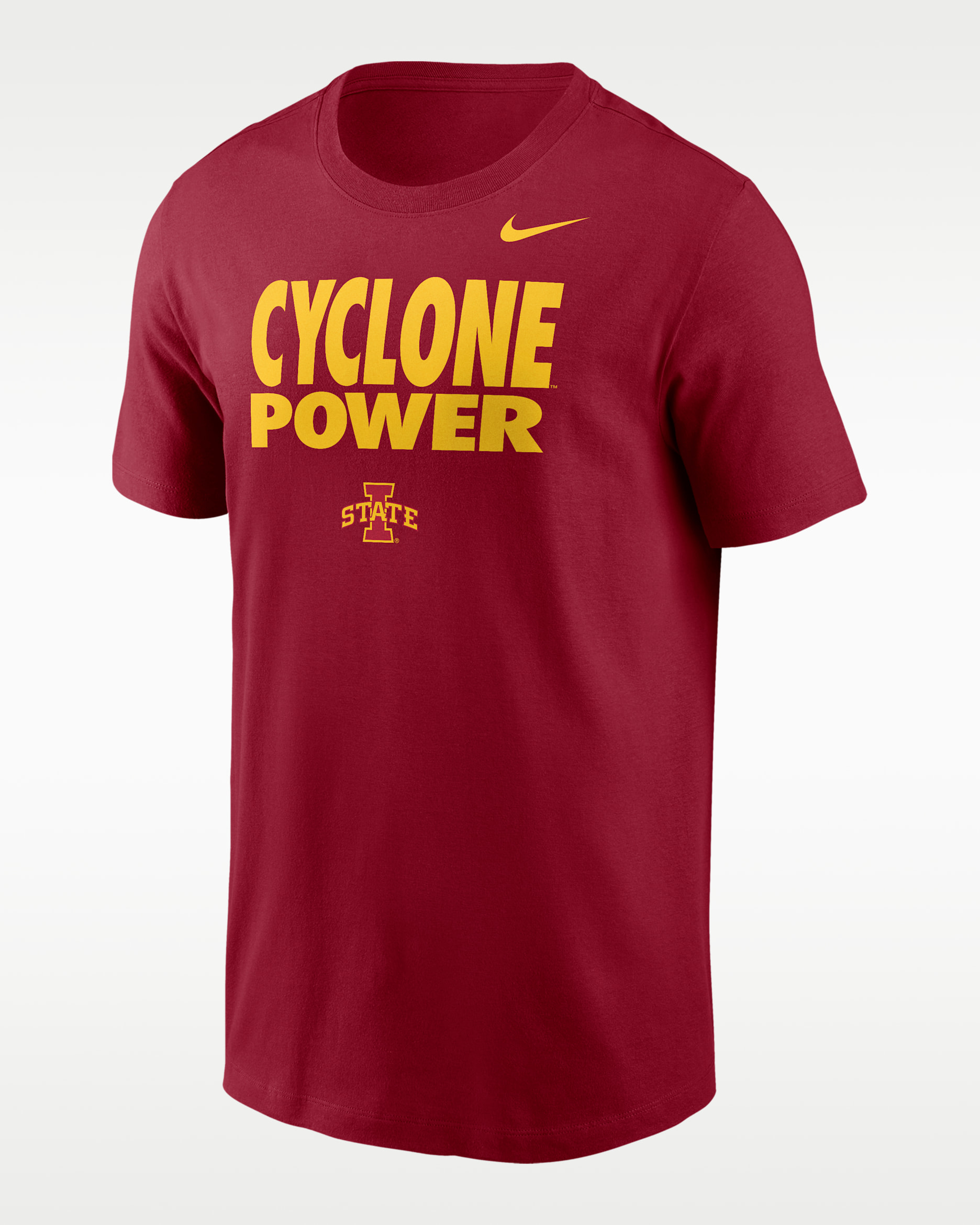 Nike College (Iowa State) Men's Dri-FIT T-Shirt - Team Crimson