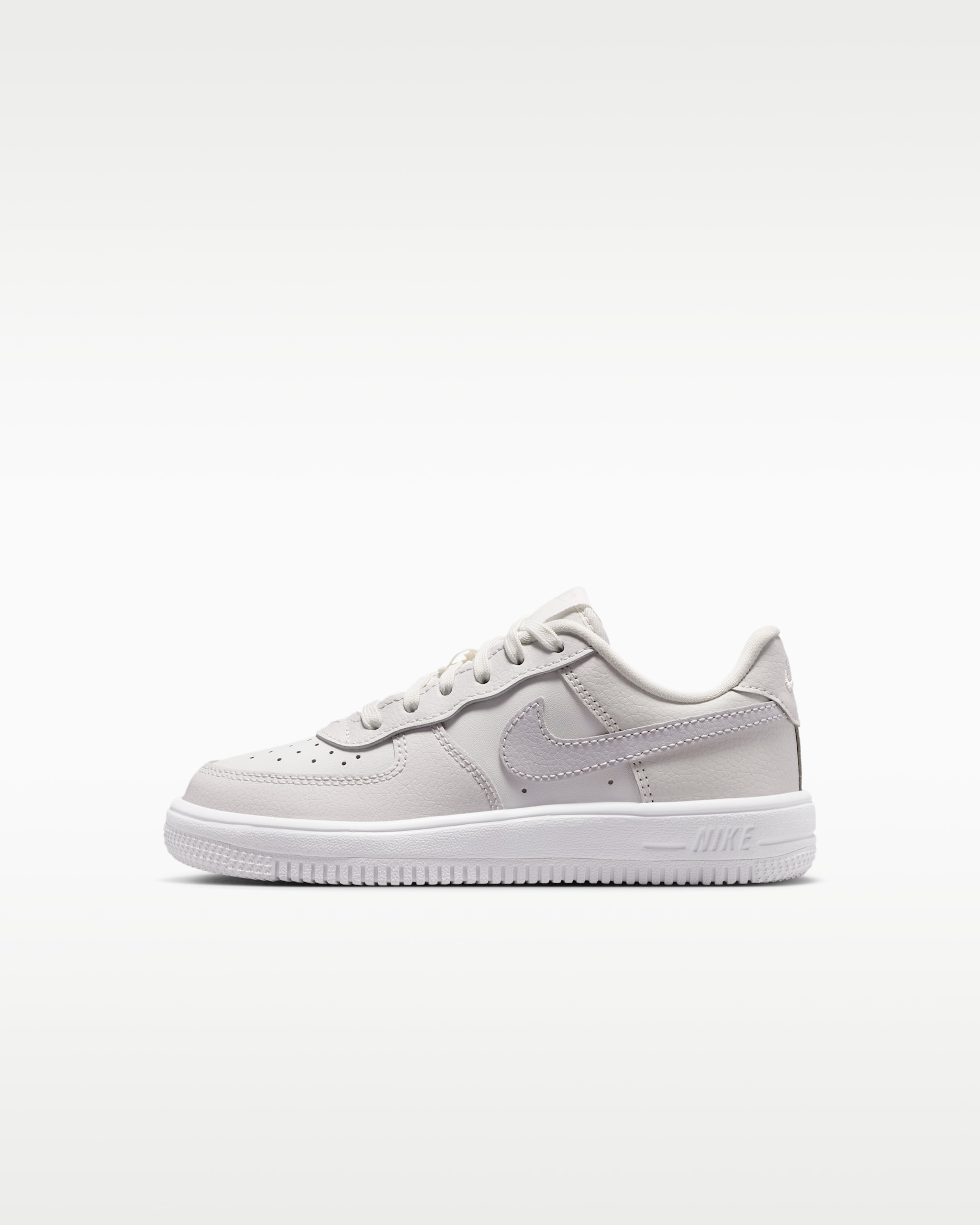 Nike Force 1 Low Essential+ Little Kids' Shoes - Summit White/Platinum Tint/White/Vast Grey