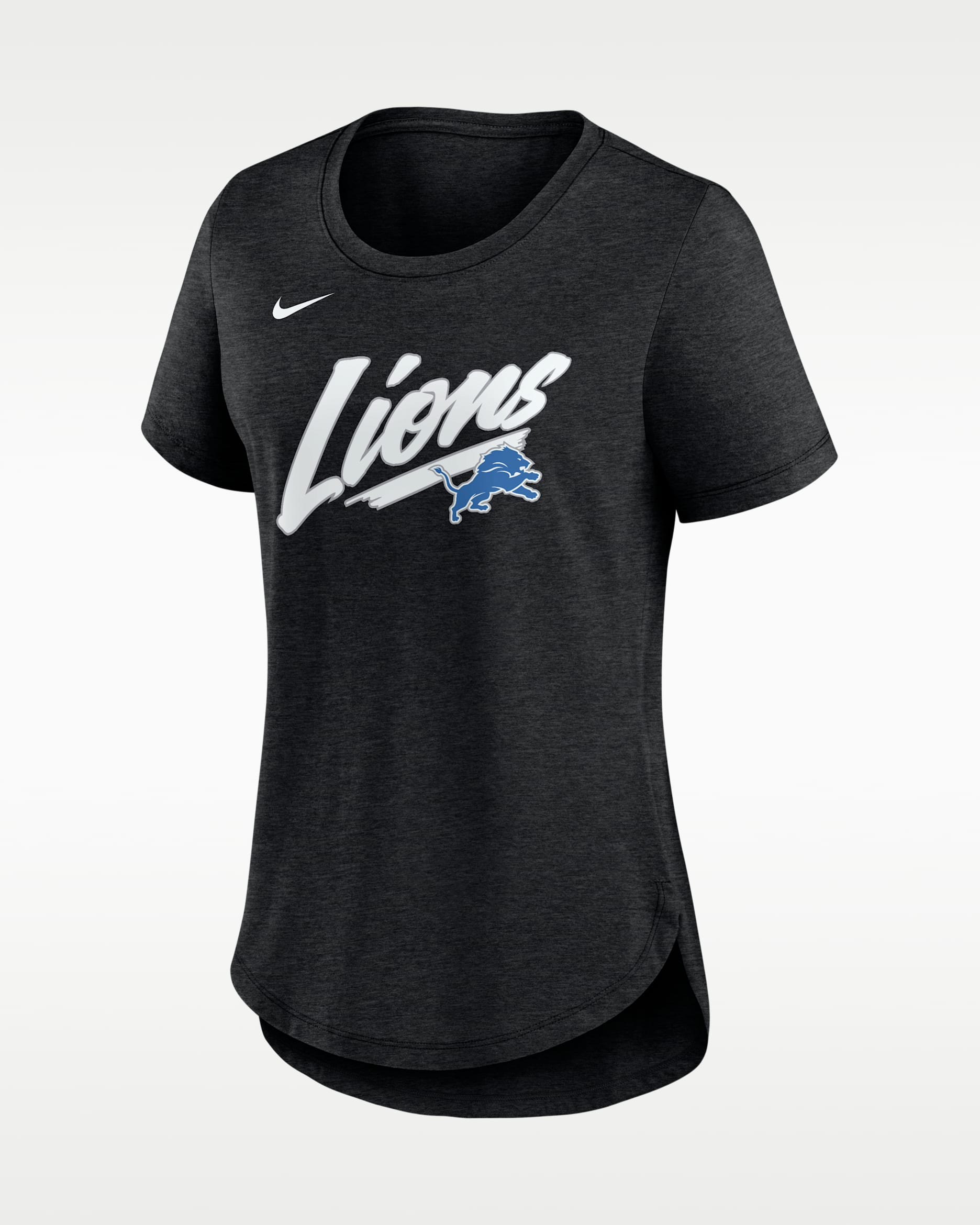 Detroit Lions Primetime Women's Nike NFL T-Shirt - Black