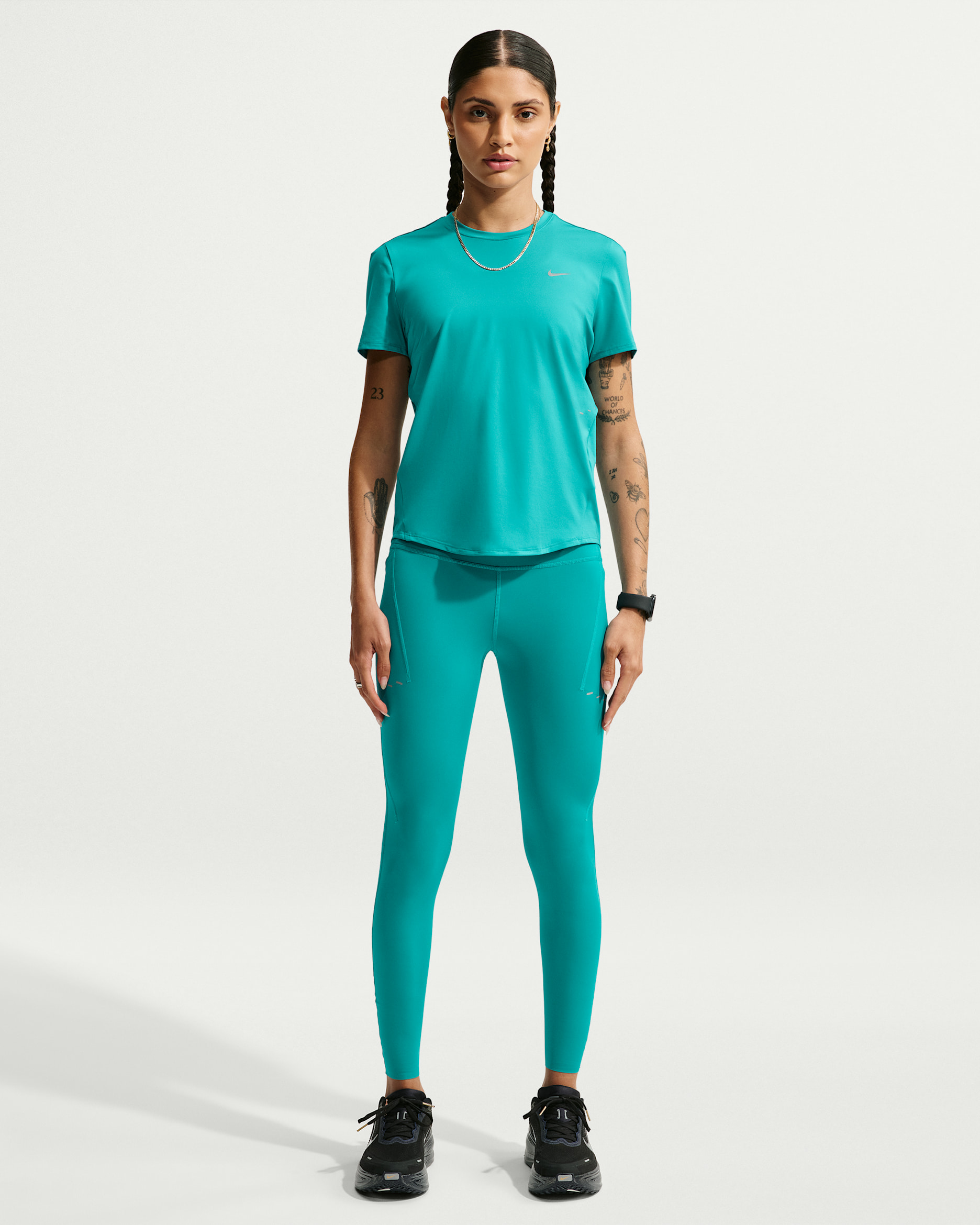 Nike Swift Women's High-Waisted 7/8 Running Leggings with Pockets - Energy