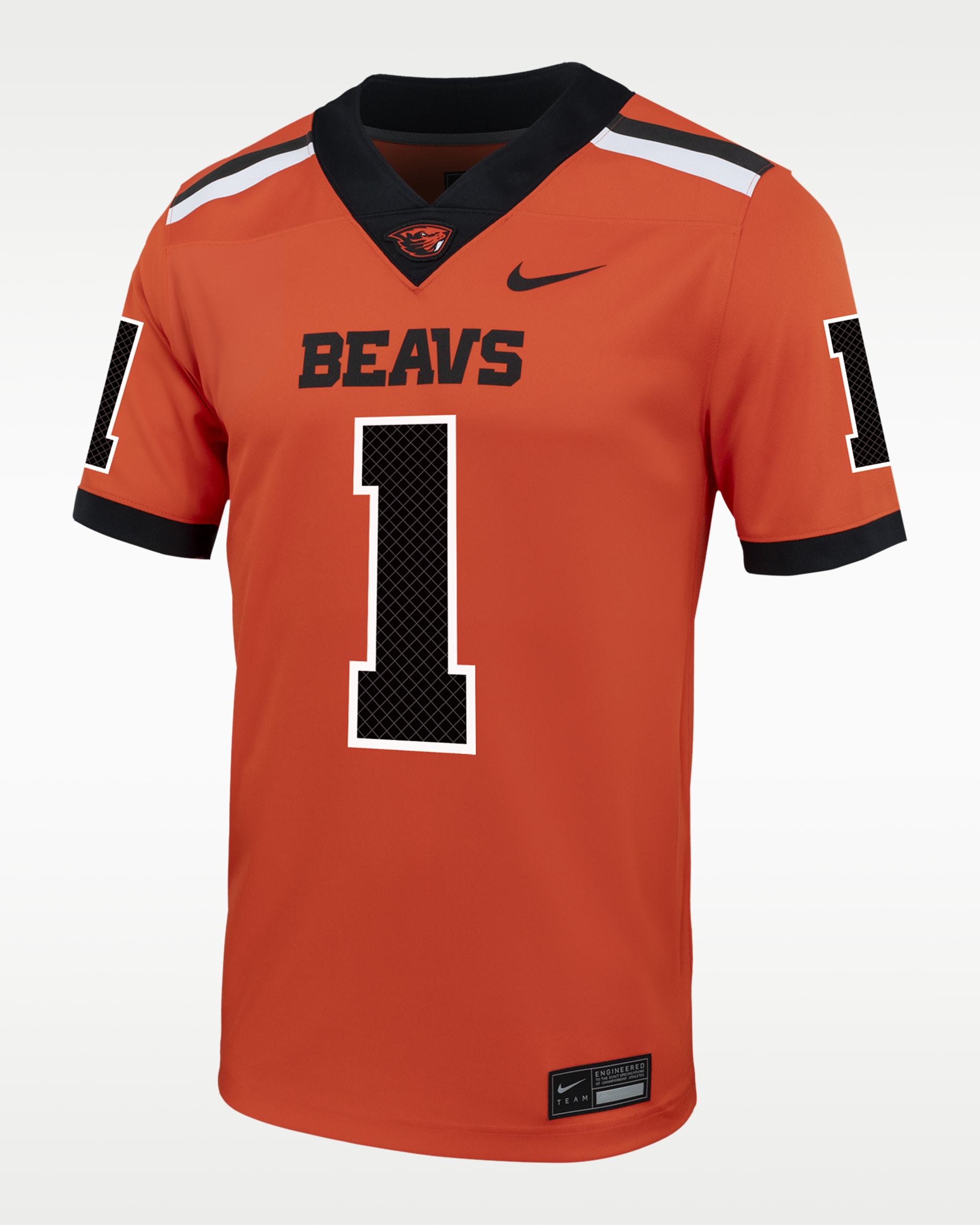 Jersey de fútbol americano universitario Nike Replica para hombre Oregon State - Naranja team