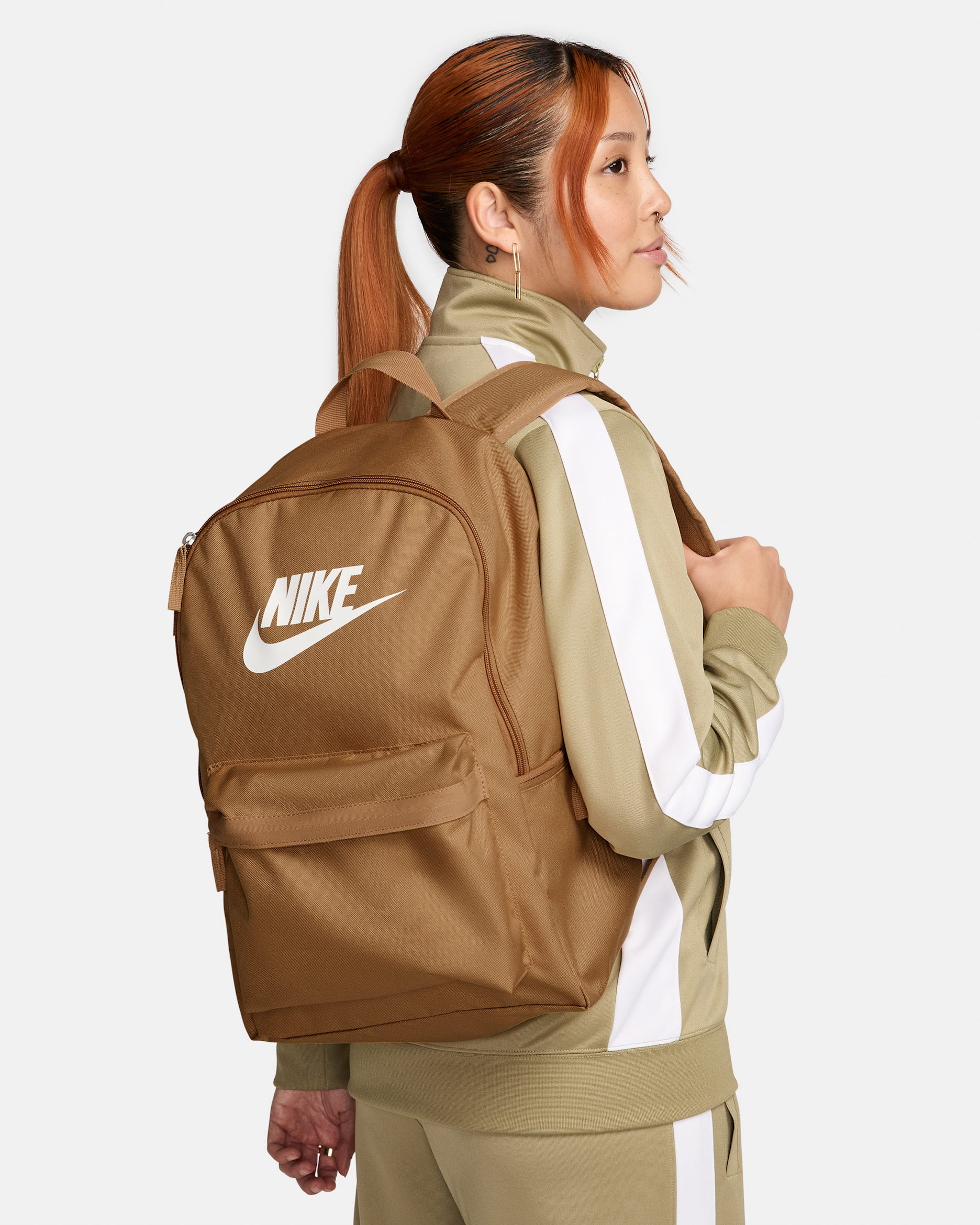 Nike Heritage 背包 (25 公升) - Flax/Flax/白色