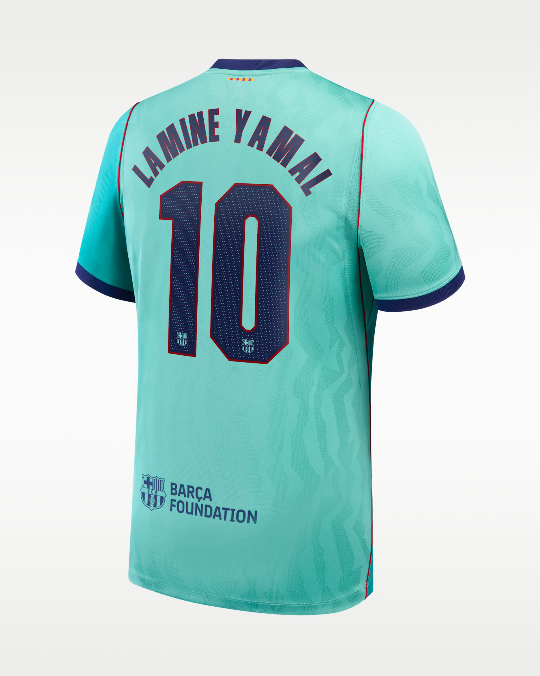 Lamine Yamal Barcelona 2026/27 Stadium Third Men's Nike Dri-FIT Soccer Jersey - Green