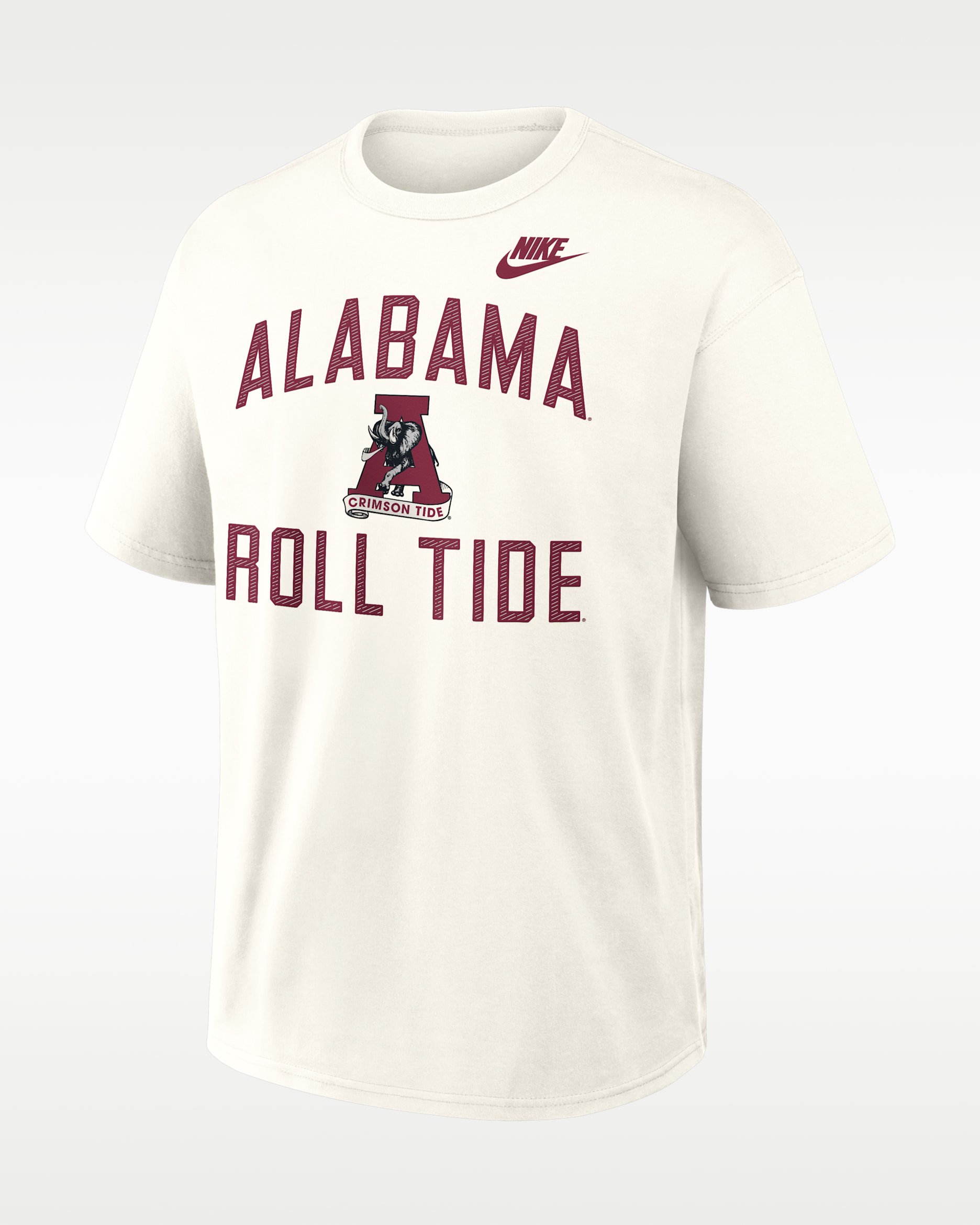 Alabama Legacy Men's Nike College T-Shirt - Cream