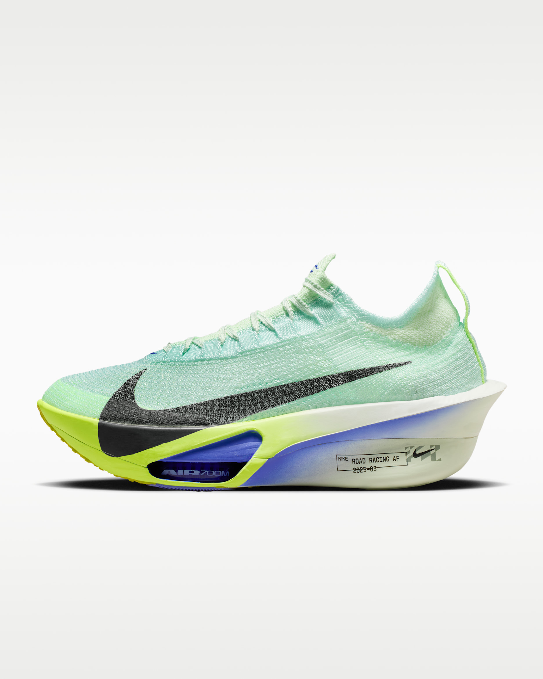 나이키 알파플라이 3 남성 로드 레이싱화 - 배얼리 그린/볼트 틴트/볼트 아이스/블랙 스프루스