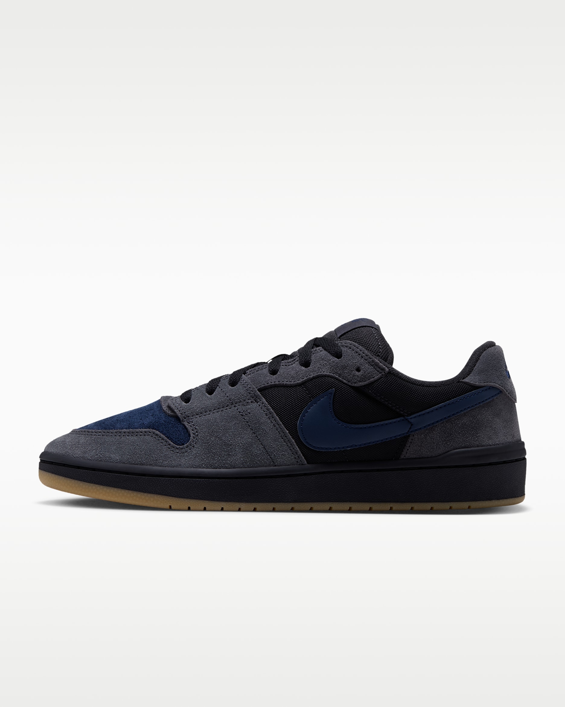 รองเท้าสเก็ตบอร์ด Nike SB Code 58 - Dark Smoke Grey/ดำ/Gum Light Brown/Blue Eclipse