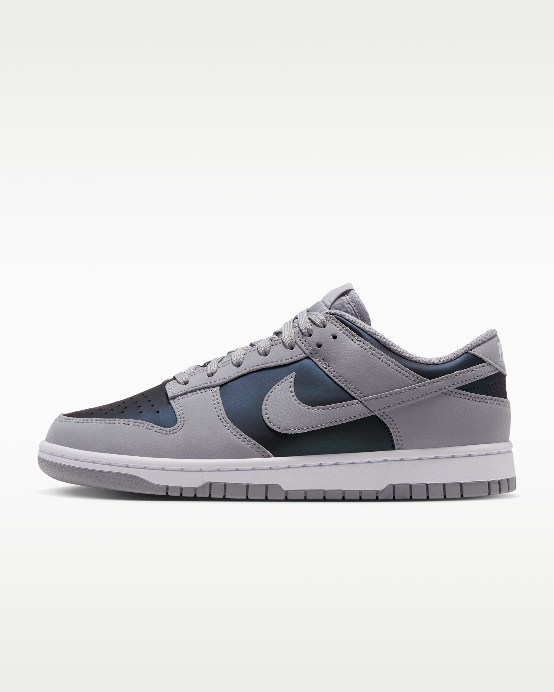 Nike Dunk Low SE Iridescent Women's Shoes - Wolf Grey/White/Wolf Grey