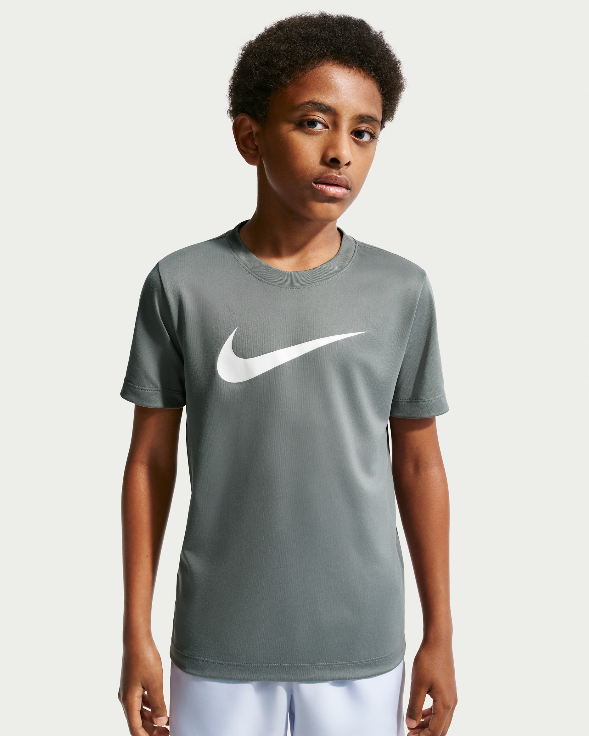 Nike Legend Big Kids' Dri-FIT T-Shirt - Smoke Grey
