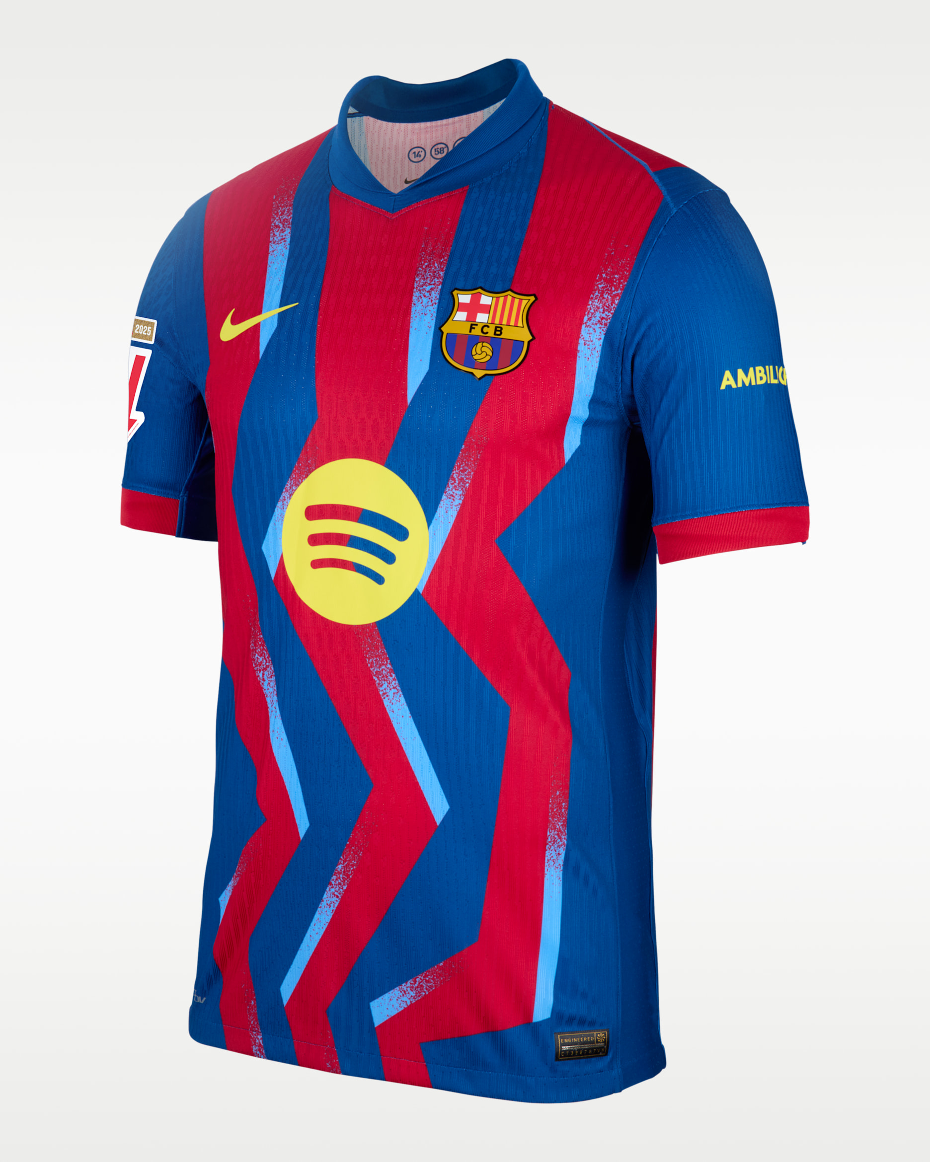 Jersey de fútbol Nike Dri-FIT ADV del Barcelona complementario 2025/26 Match Lamine Yamal para hombre - Azul gimnasio