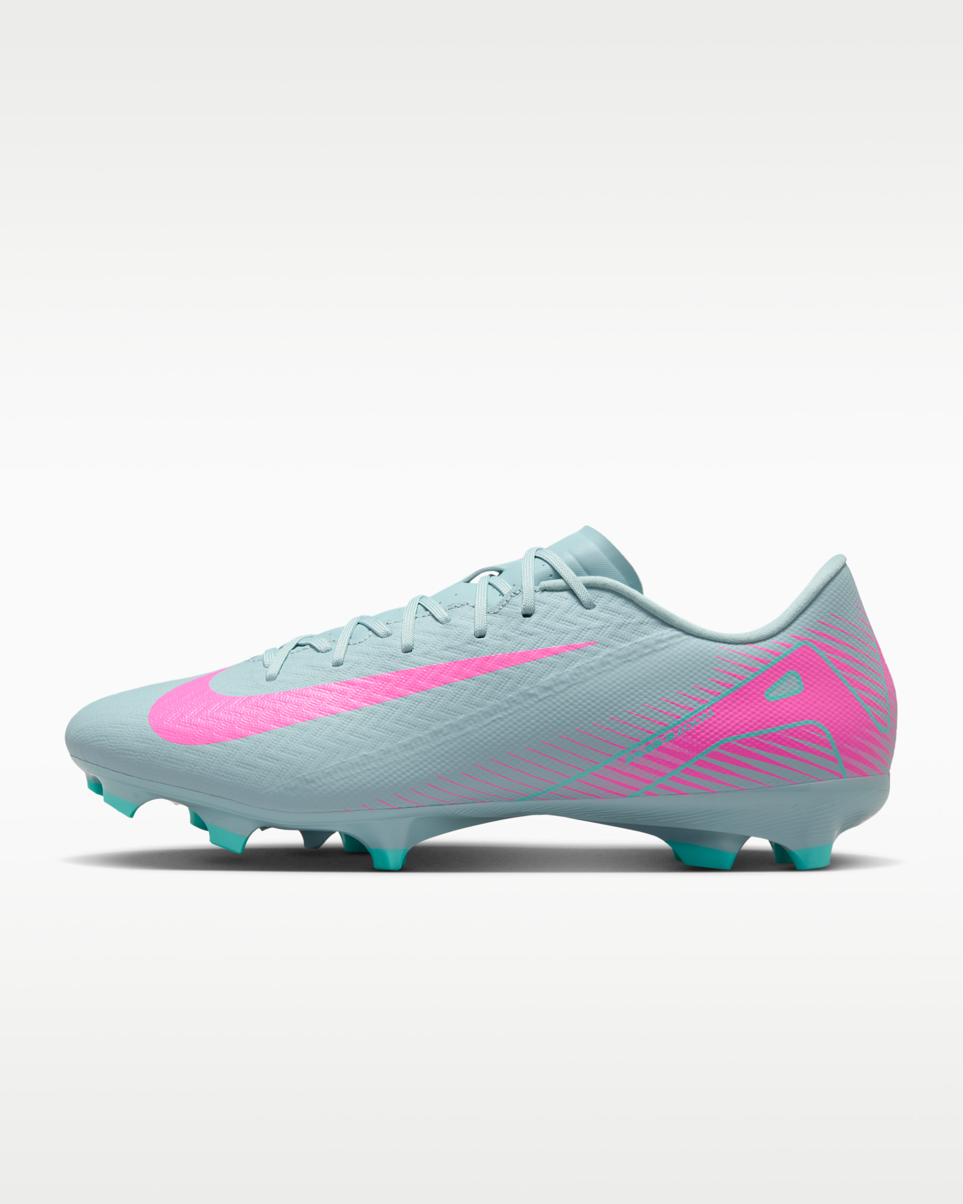 Nike Mercurial Vapor 16 Academy MG Low-Top-Fußballschuh - Ocean Cube/Pink Blast