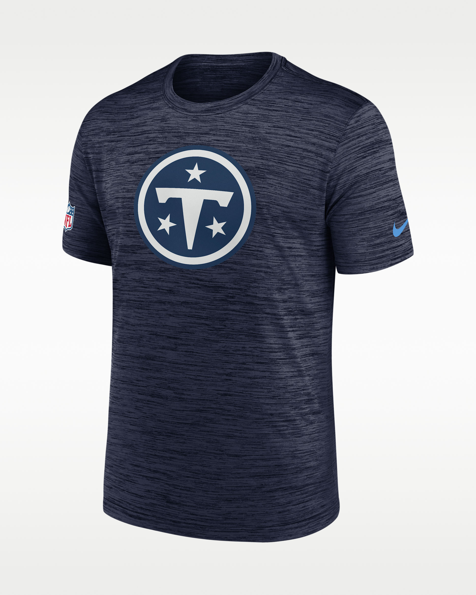Tennessee Titans Rivalries Collection Sideline Velocity Men's Nike Dri-FIT NFL T-Shirt - Navy