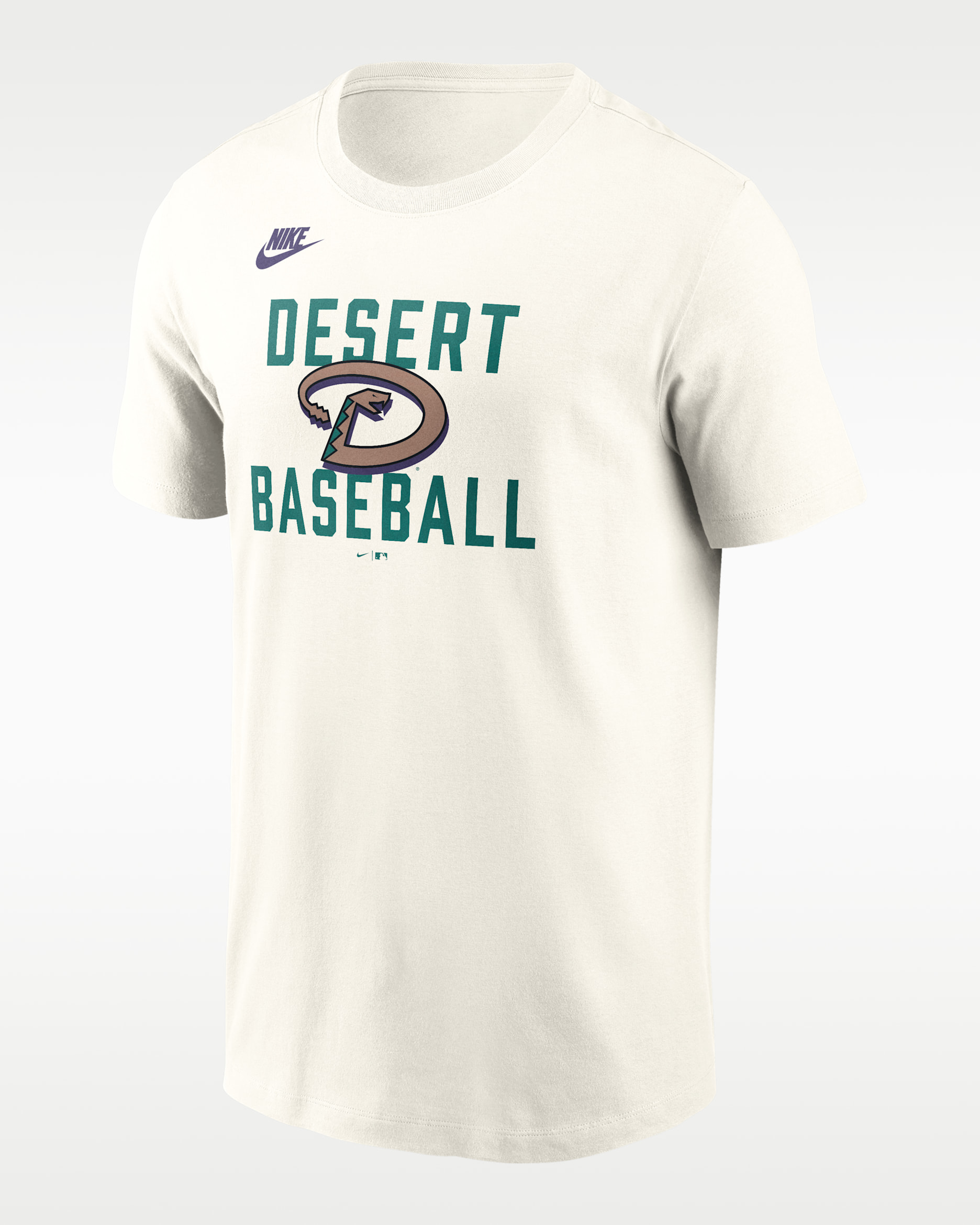 Arizona Diamondbacks Cooperstown '70s Inspired Men's Nike MLB T-Shirt - Cream