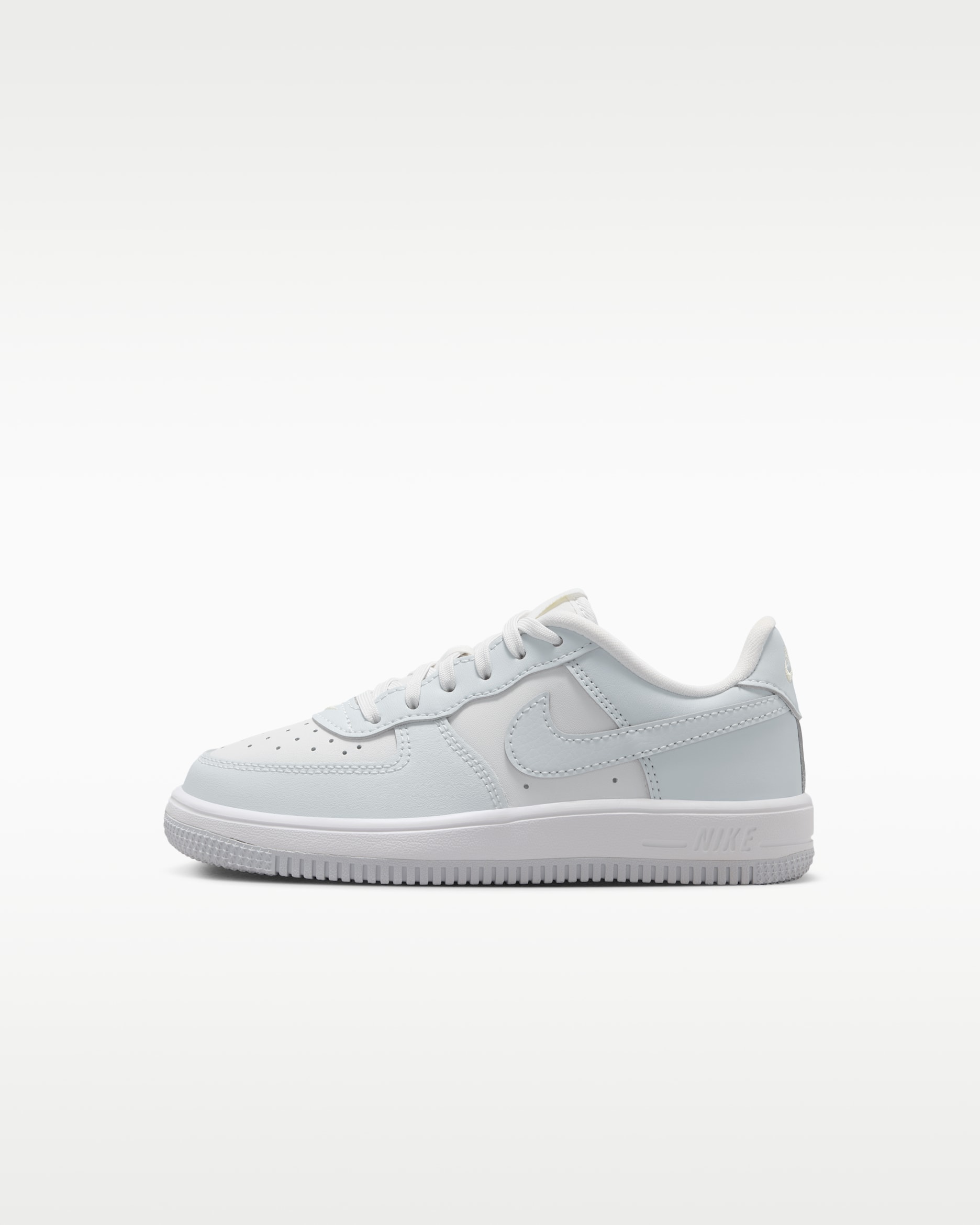 Nike Force 1 Low Little Kids' Shoes - Platinum Tint/Alabaster/White/Aura