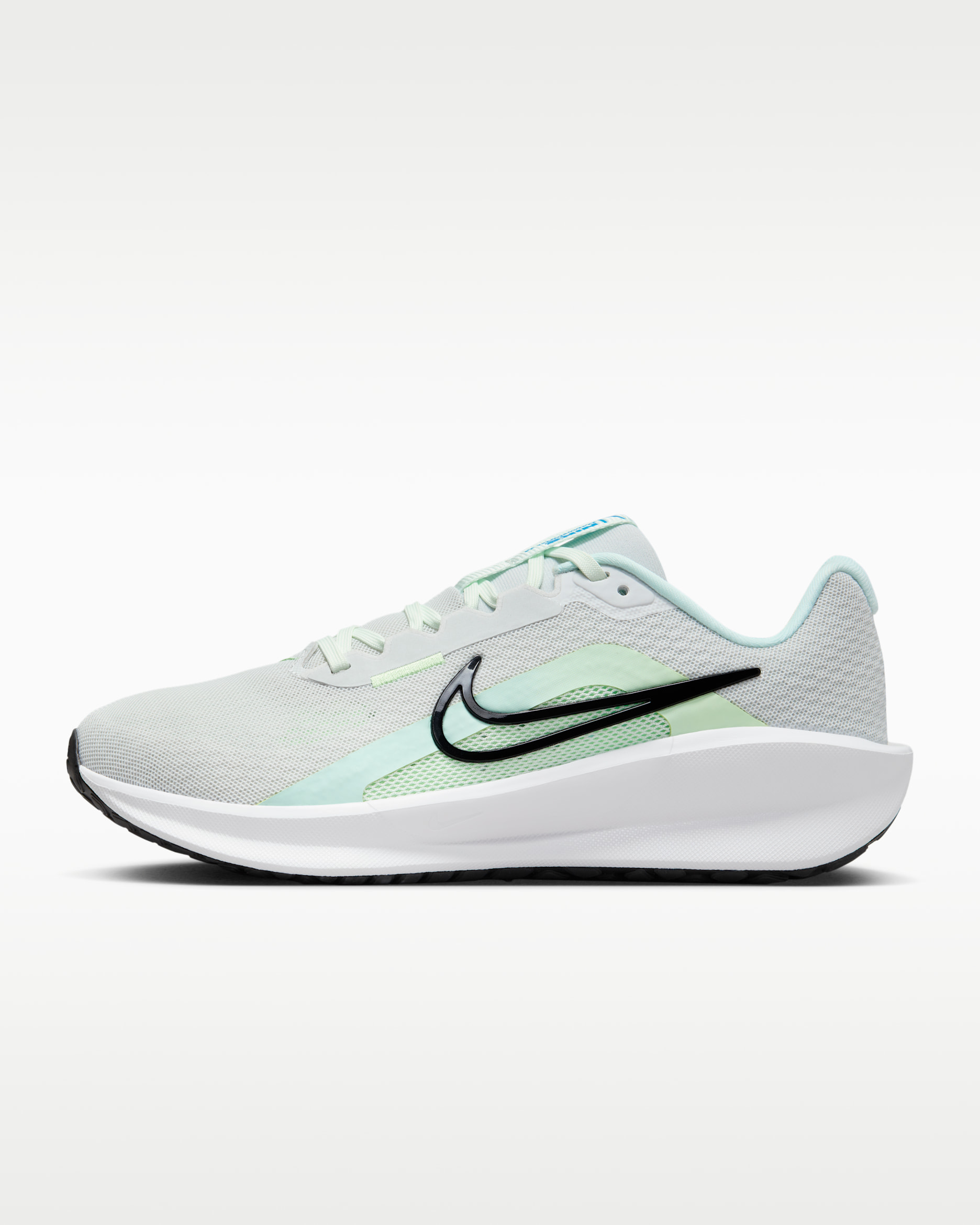 Nike Downshifter 13 Women's Road Running Shoes - Photon Dust/Glacier Blue/Barely Green/Black