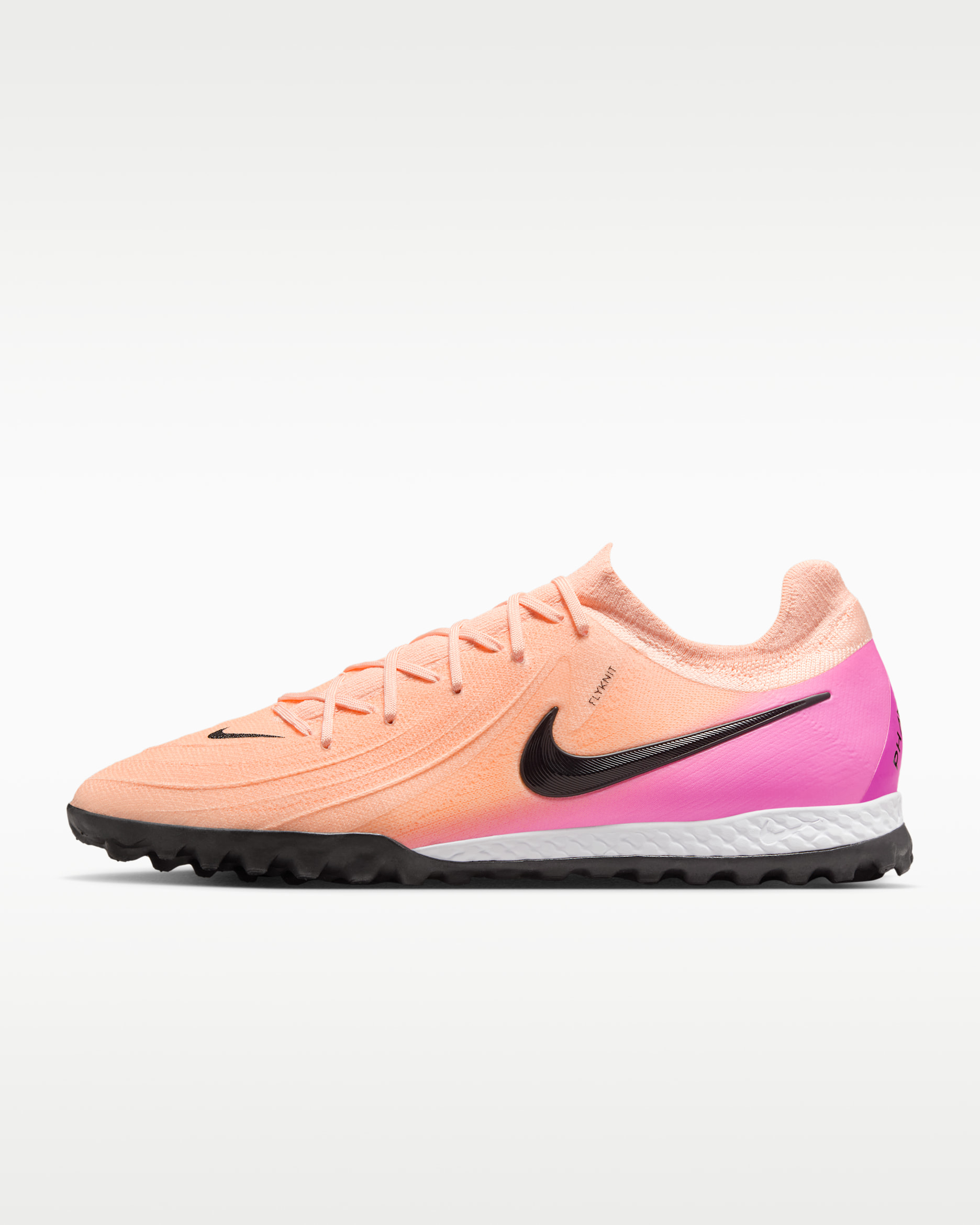 Nike Phantom GX 2 Pro Turf Low-Top Soccer Shoes - Crimson Tint/Pink Blast/Black