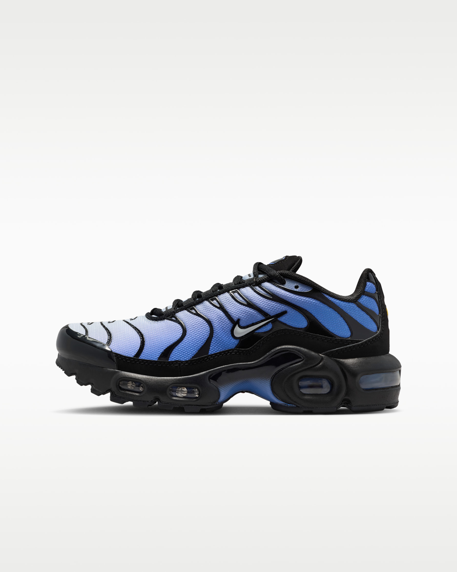Nike Air Max Plus Older Kids' Shoes - Black/Sapphire/Pure Platinum/White