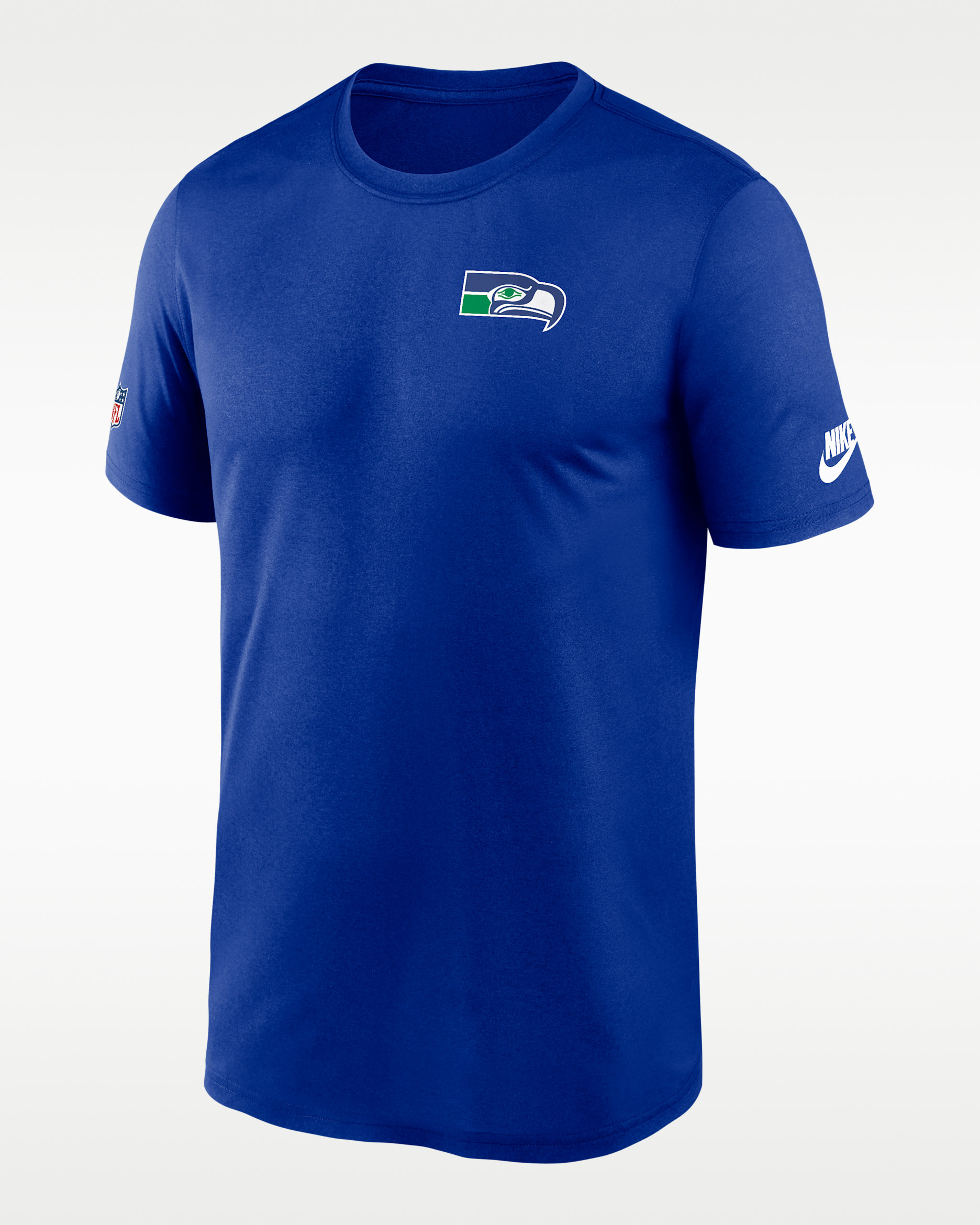 Seattle Seahawks Alt Legend Small Logo Men's Nike Dri-FIT NFL T-Shirt - Royal