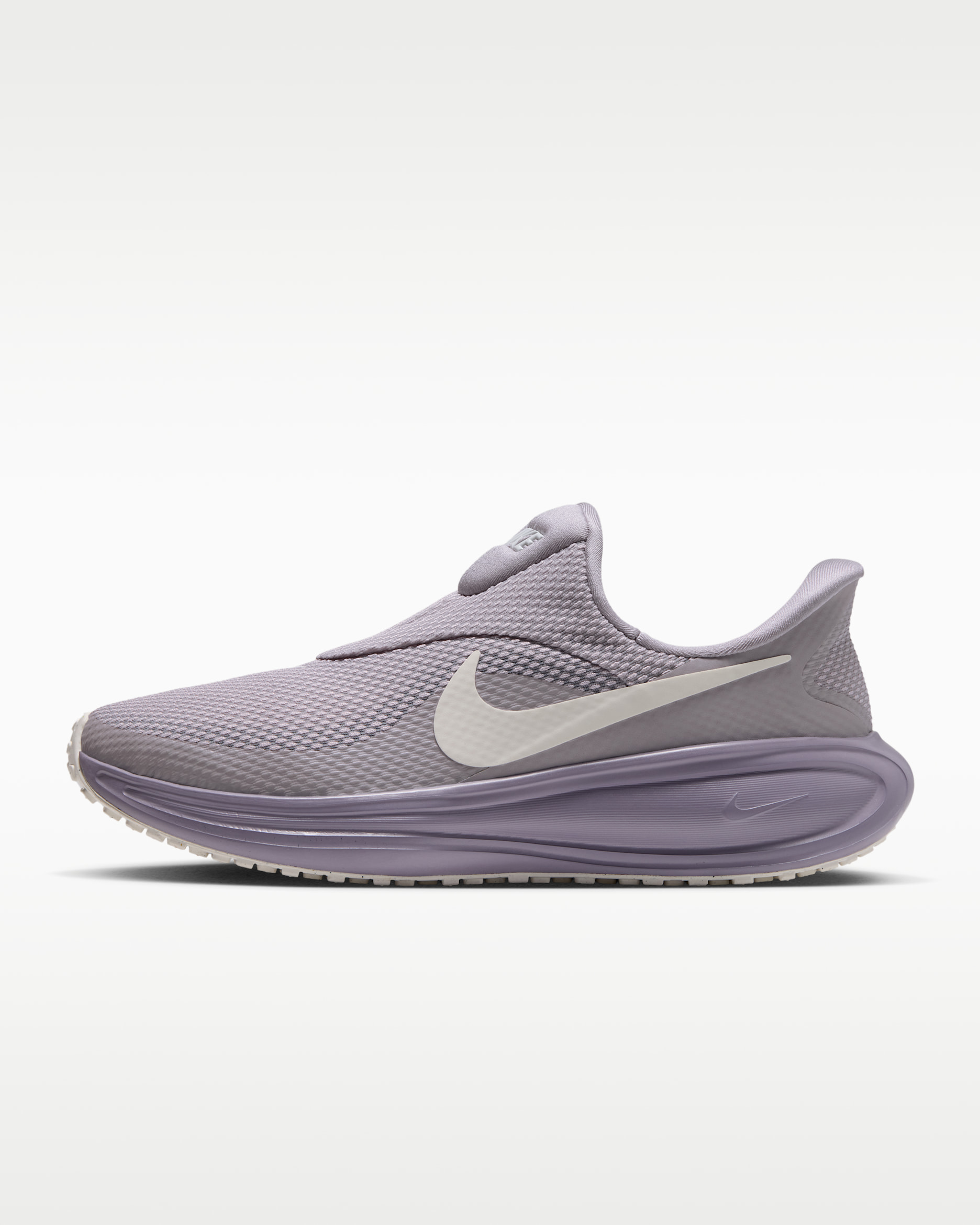 Tenis de correr en pavimento para mujer Nike Revolution 8 EasyOn - Lila plata/Negro/Vela