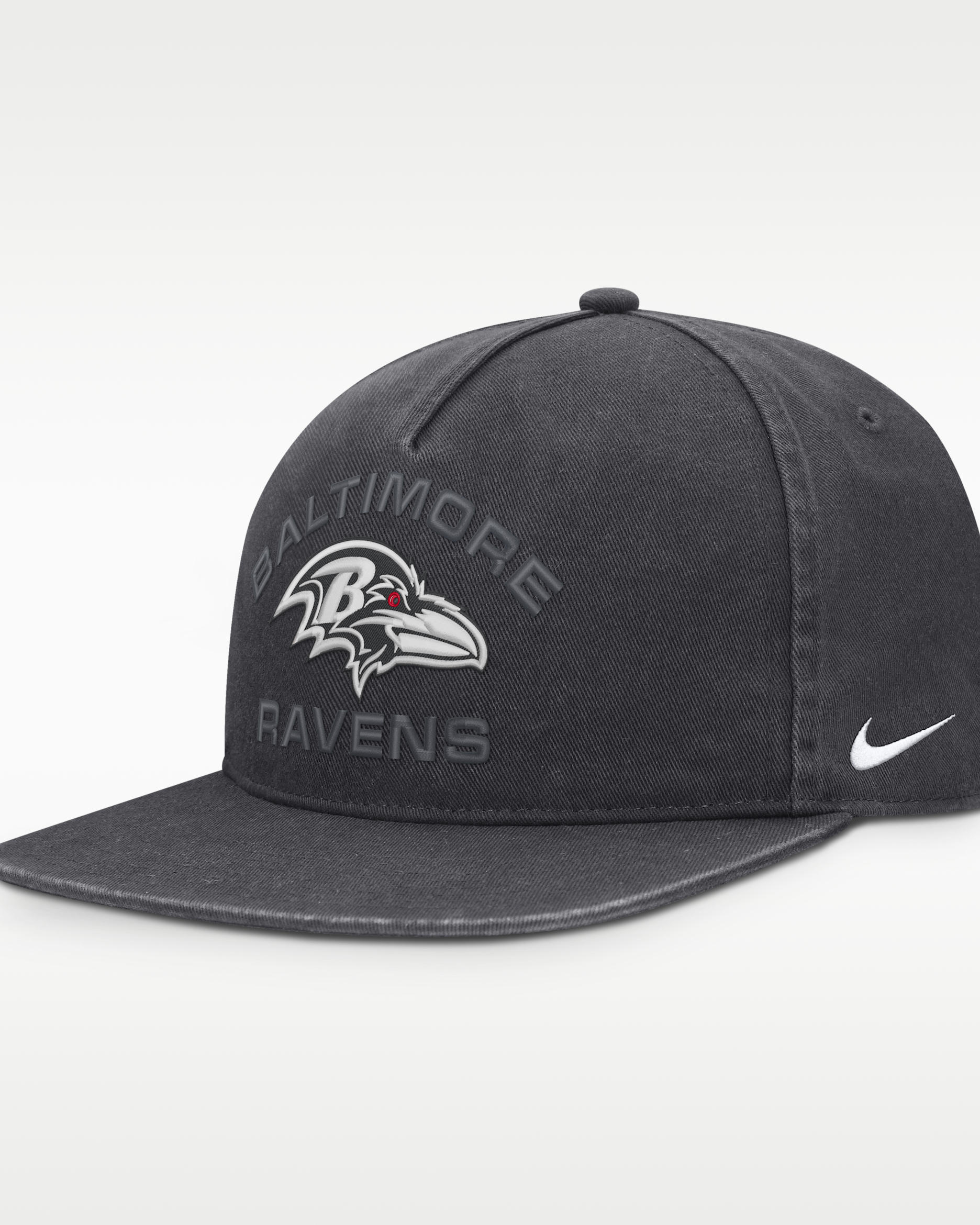 Gorra ajustable Nike de la NFL para hombre Baltimore Ravens Primetime Pro - Antracita
