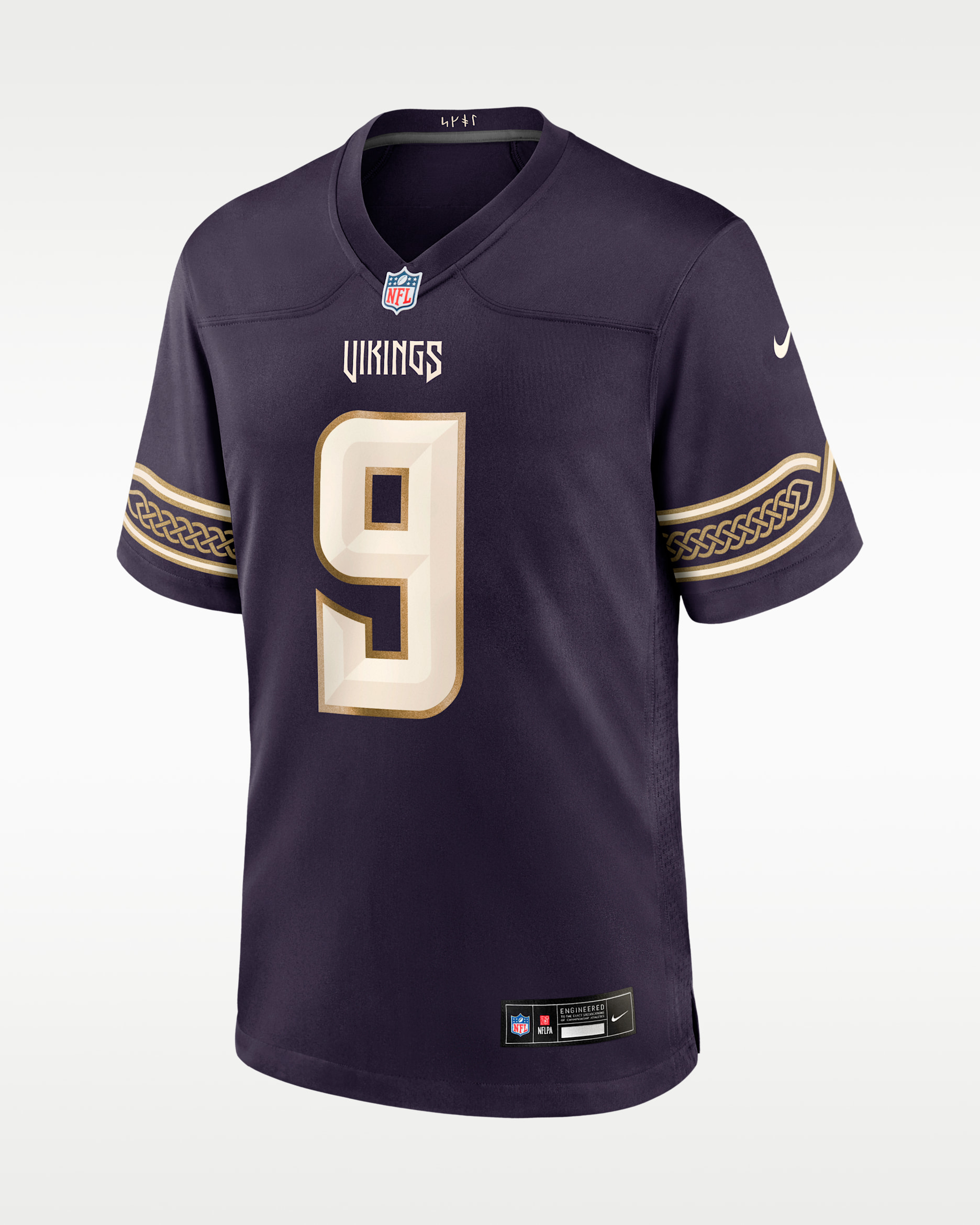 J.J. McCarthy Minnesota Vikings Rivalries Collection Men's Nike NFL Game Jersey - Purple