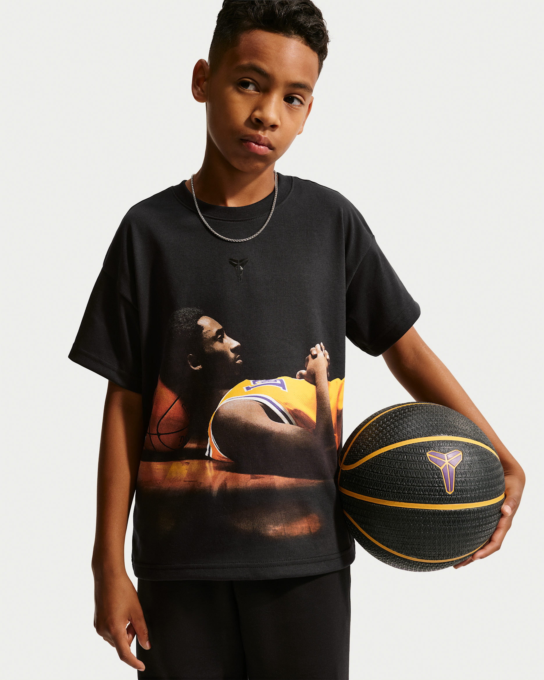 Kobe Kids' Dri-FIT T-Shirt - Black