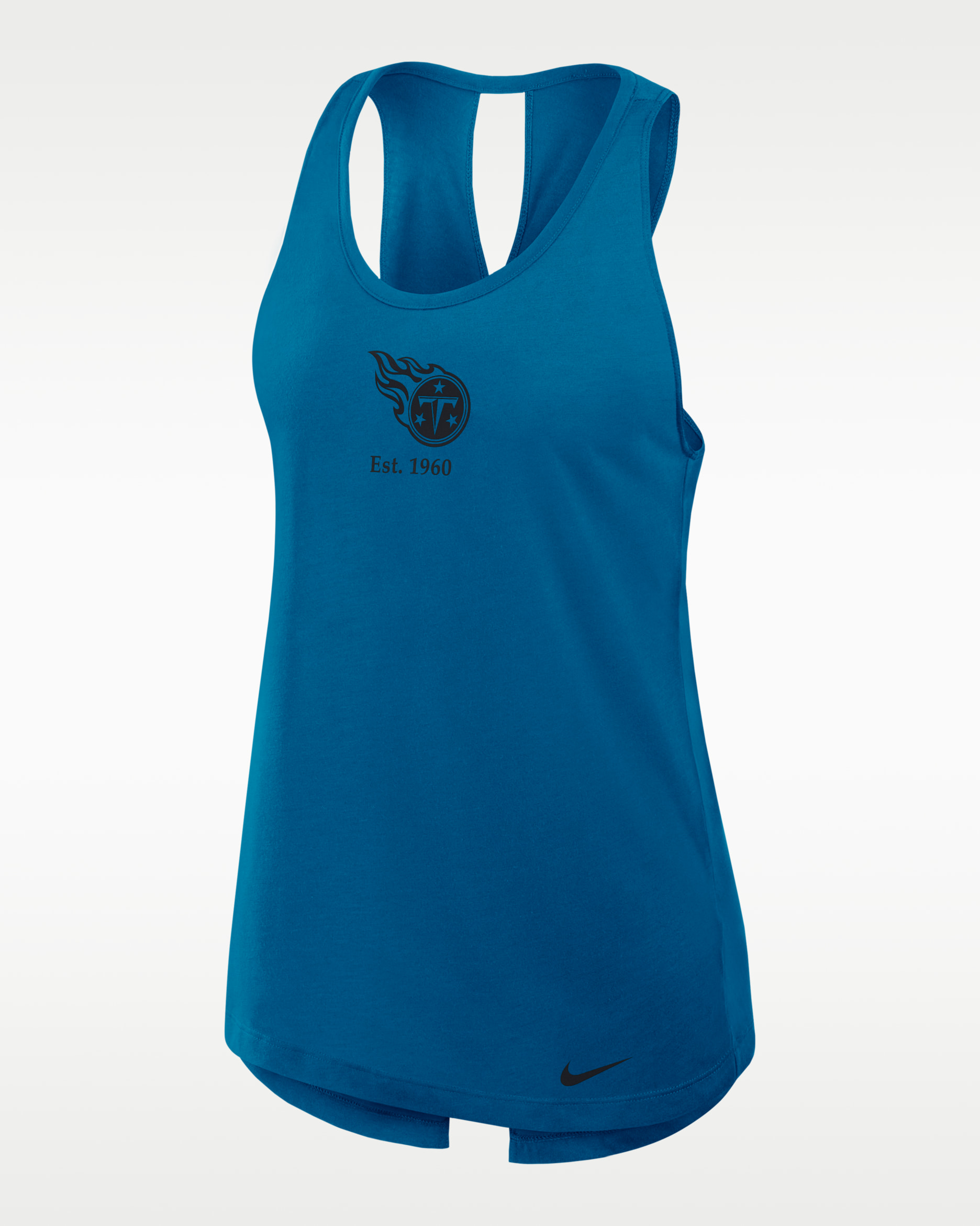Tennessee Titans Established Women's Nike Dri-FIT NFL Tank Top - Navy