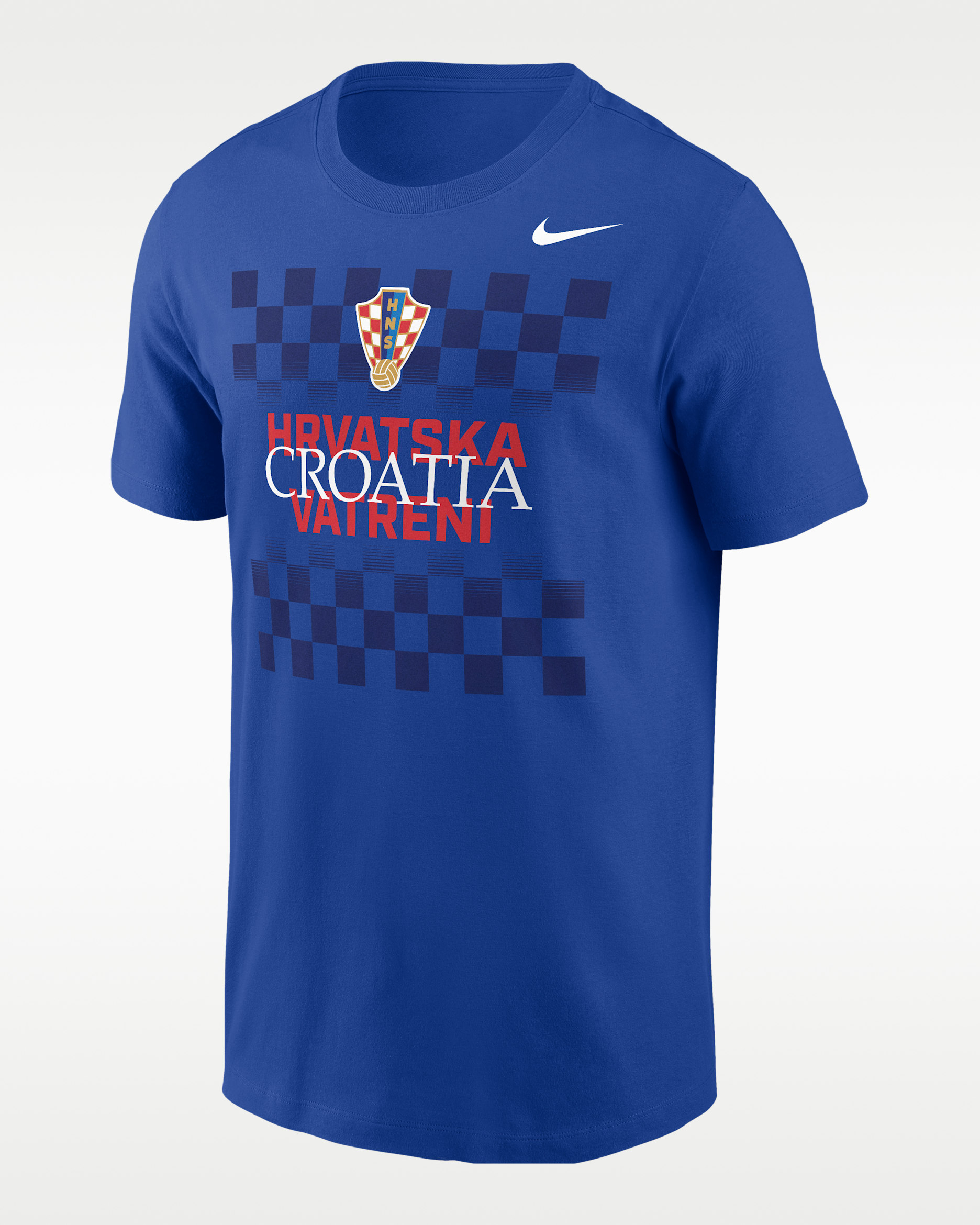 Croatia Men's Nike Soccer T-Shirt - Game Royal