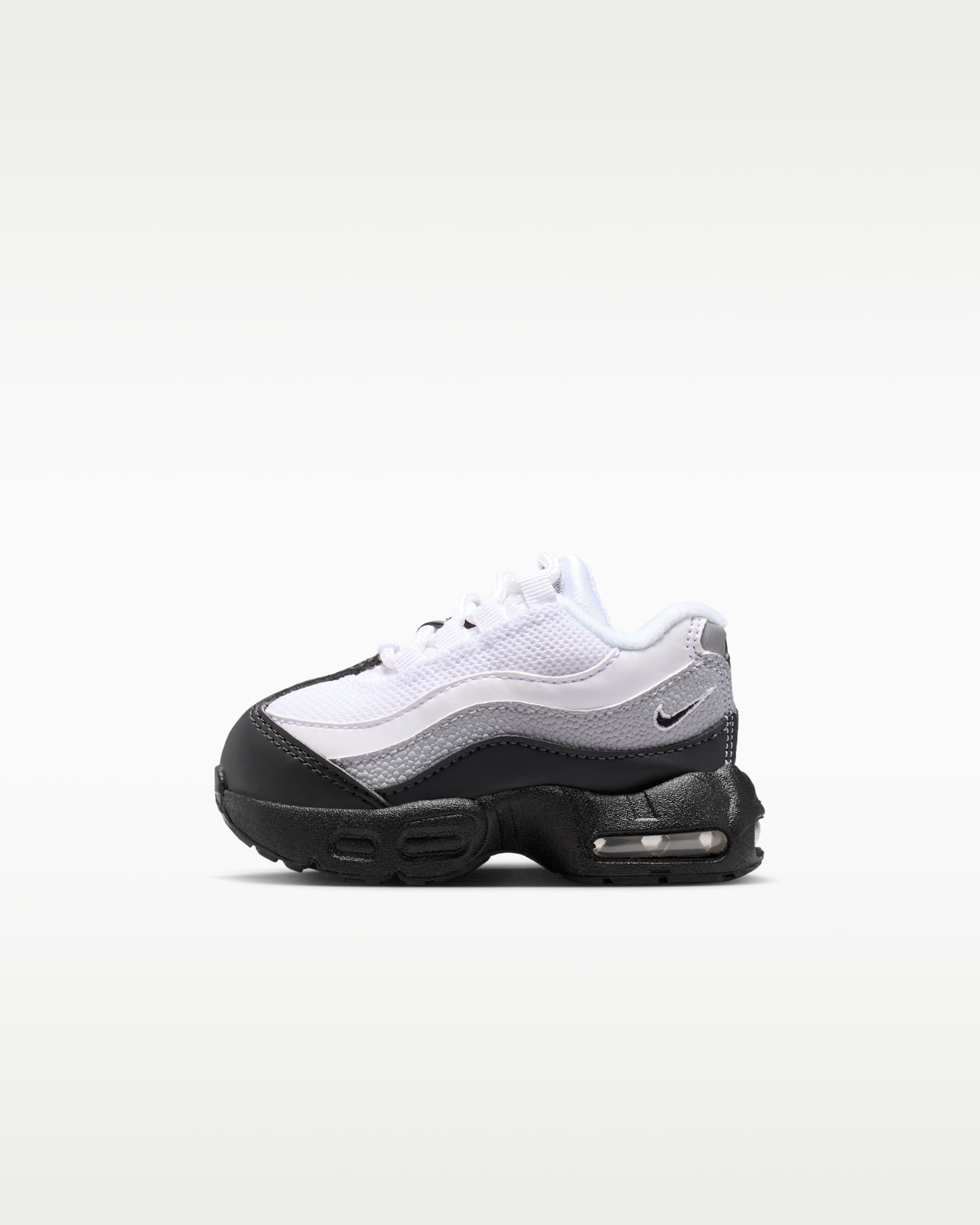 Nike Air Max 95 Recraft Baby/Toddler Shoes - Black/White/Wolf Grey/Black