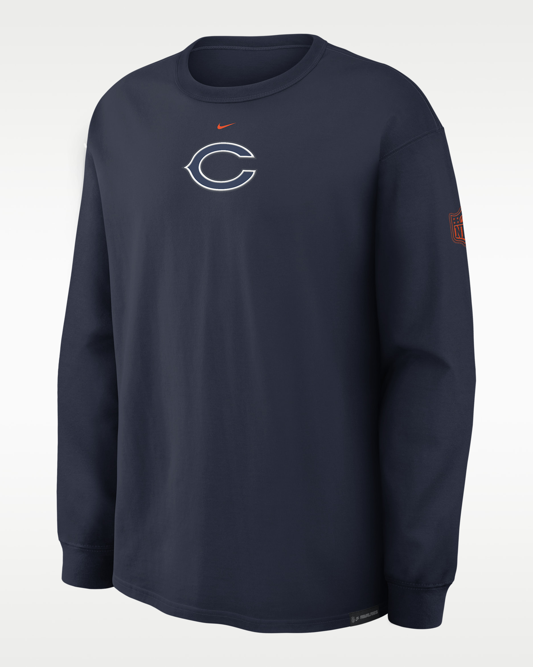 Chicago Bears Rivalries Collection Max90 Men's Nike NFL Long-Sleeve T-Shirt - Marine