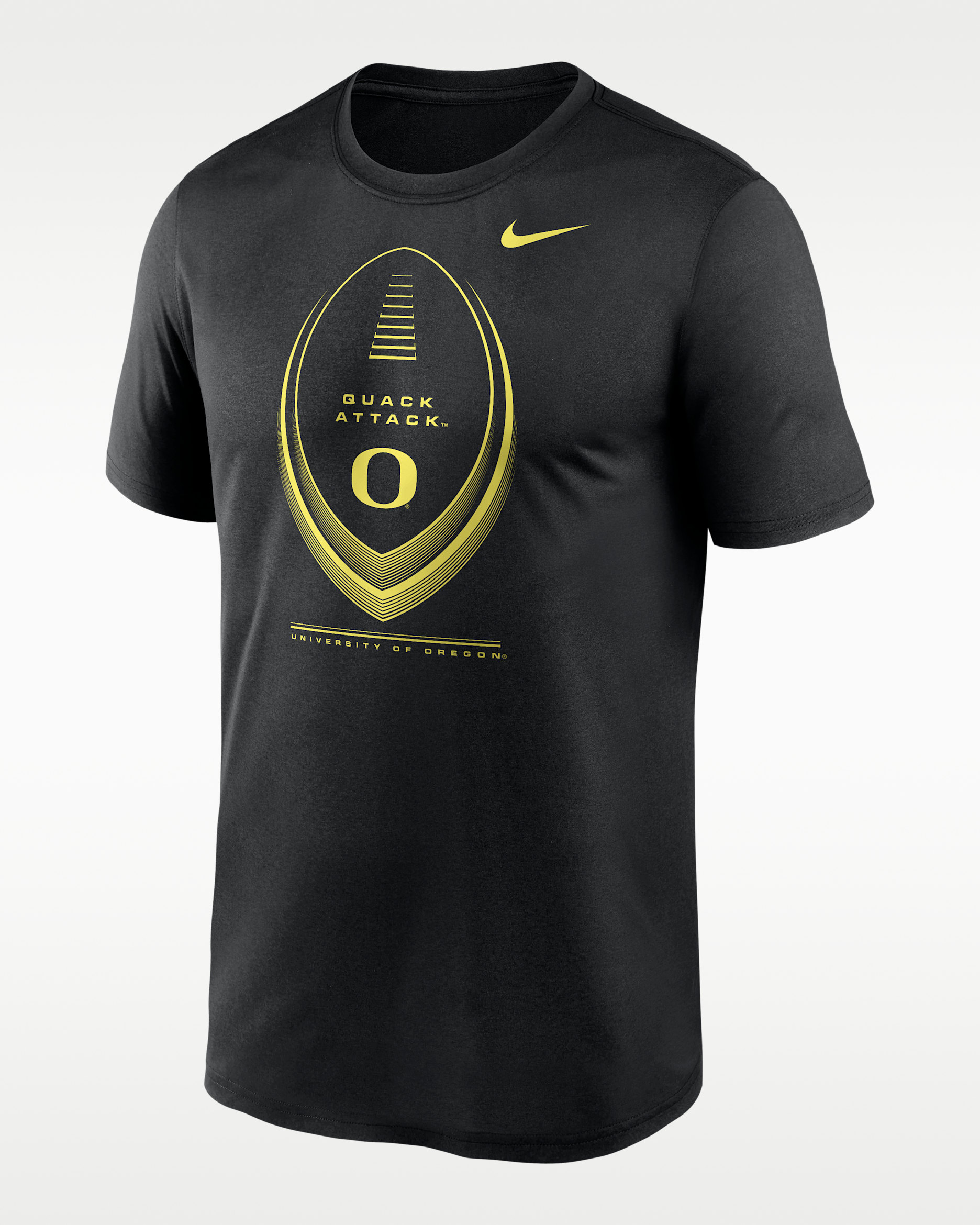 Oregon Primetime Football Icon Legend Men's Nike Dri-FIT College T-Shirt - Black