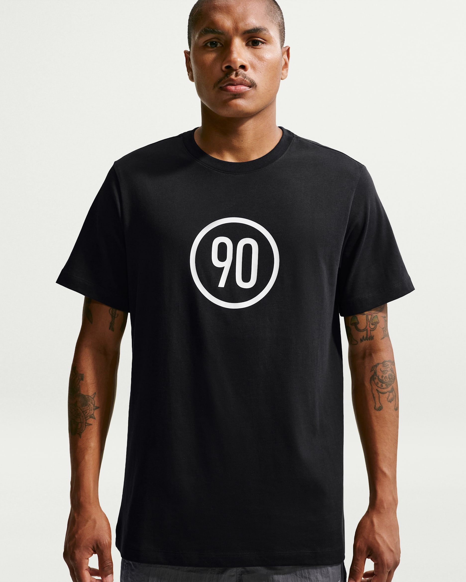 Nike Total 90 Men's Football T-Shirt - Black