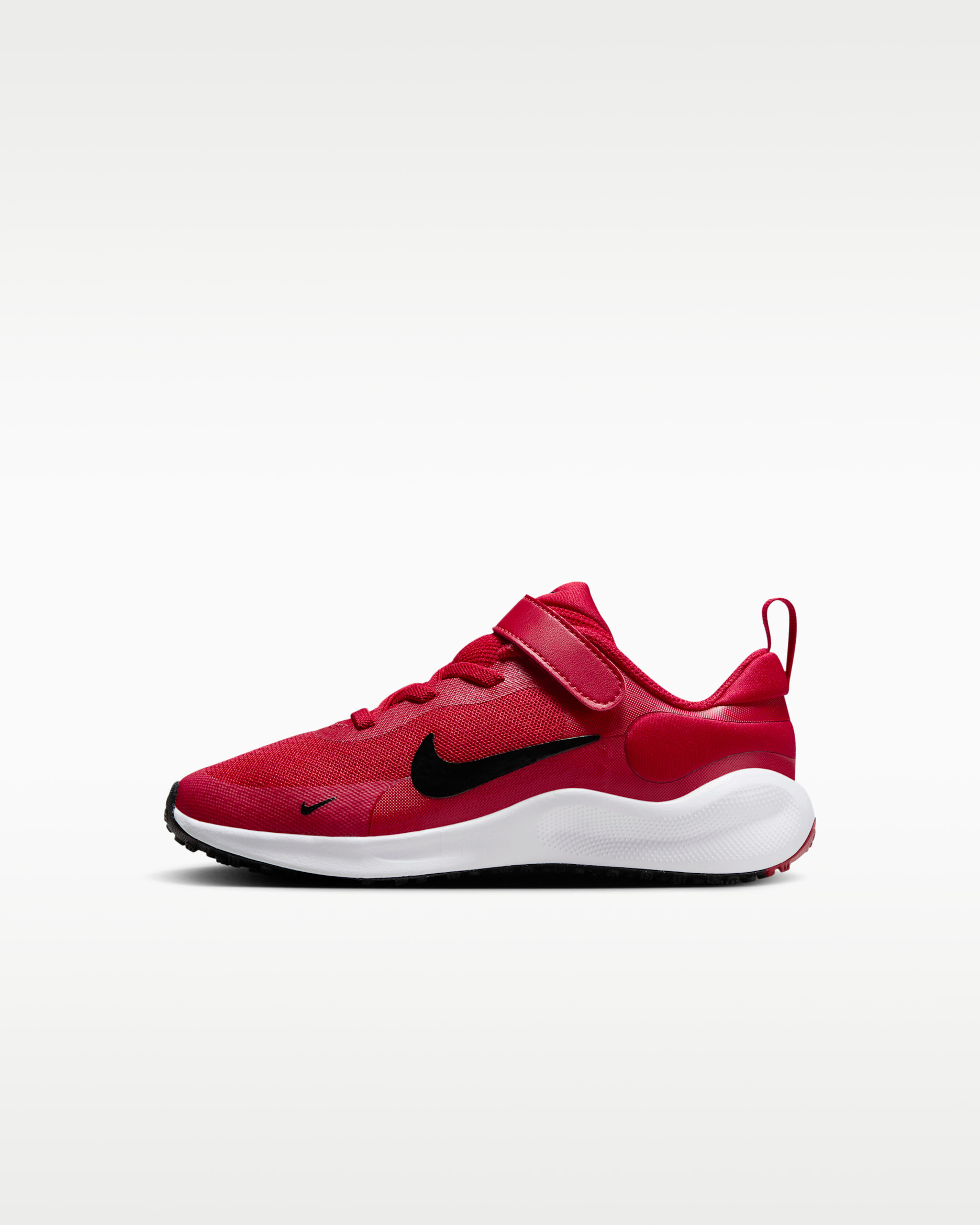 Nike Revolution 7 Younger Kids' Shoes - Gym Red/White/Black