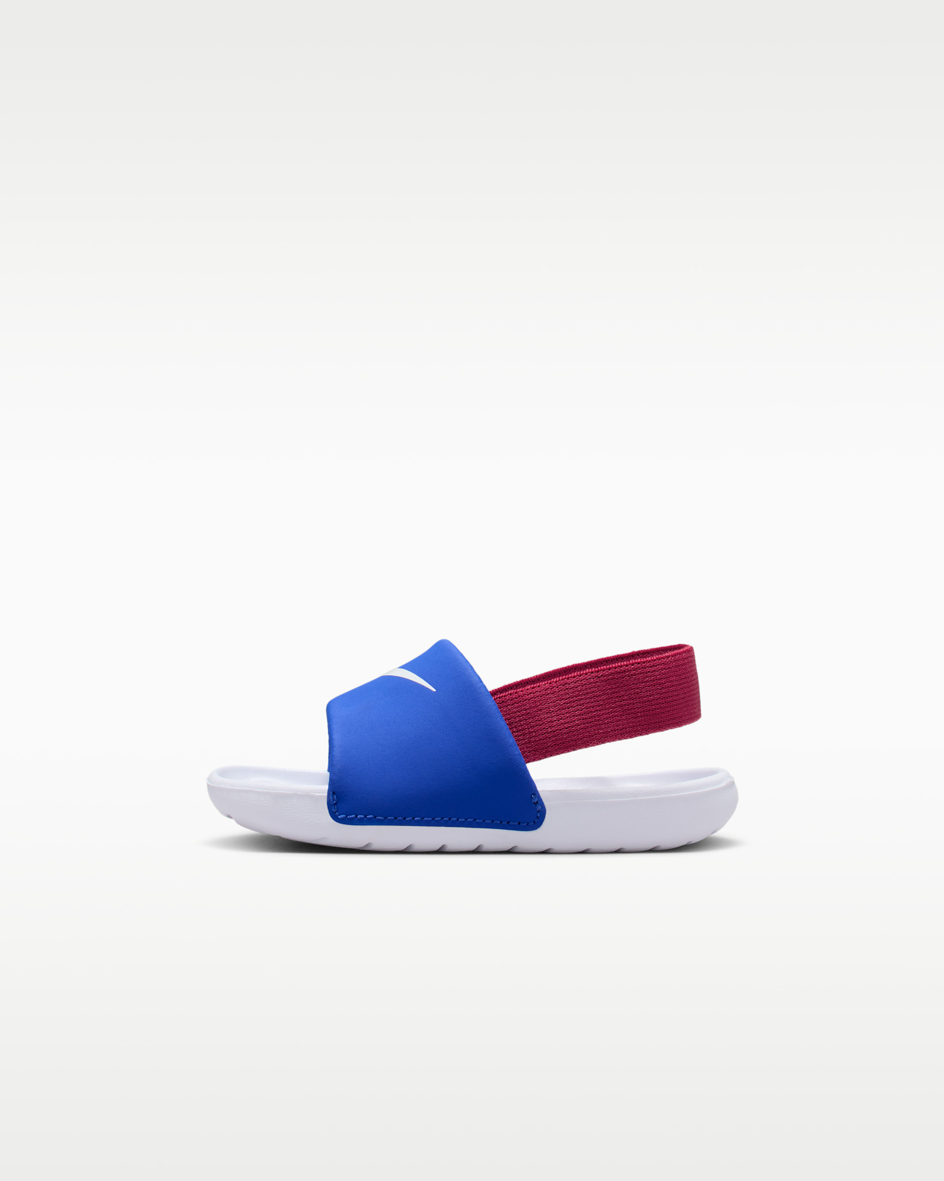 red white blue nike sandals