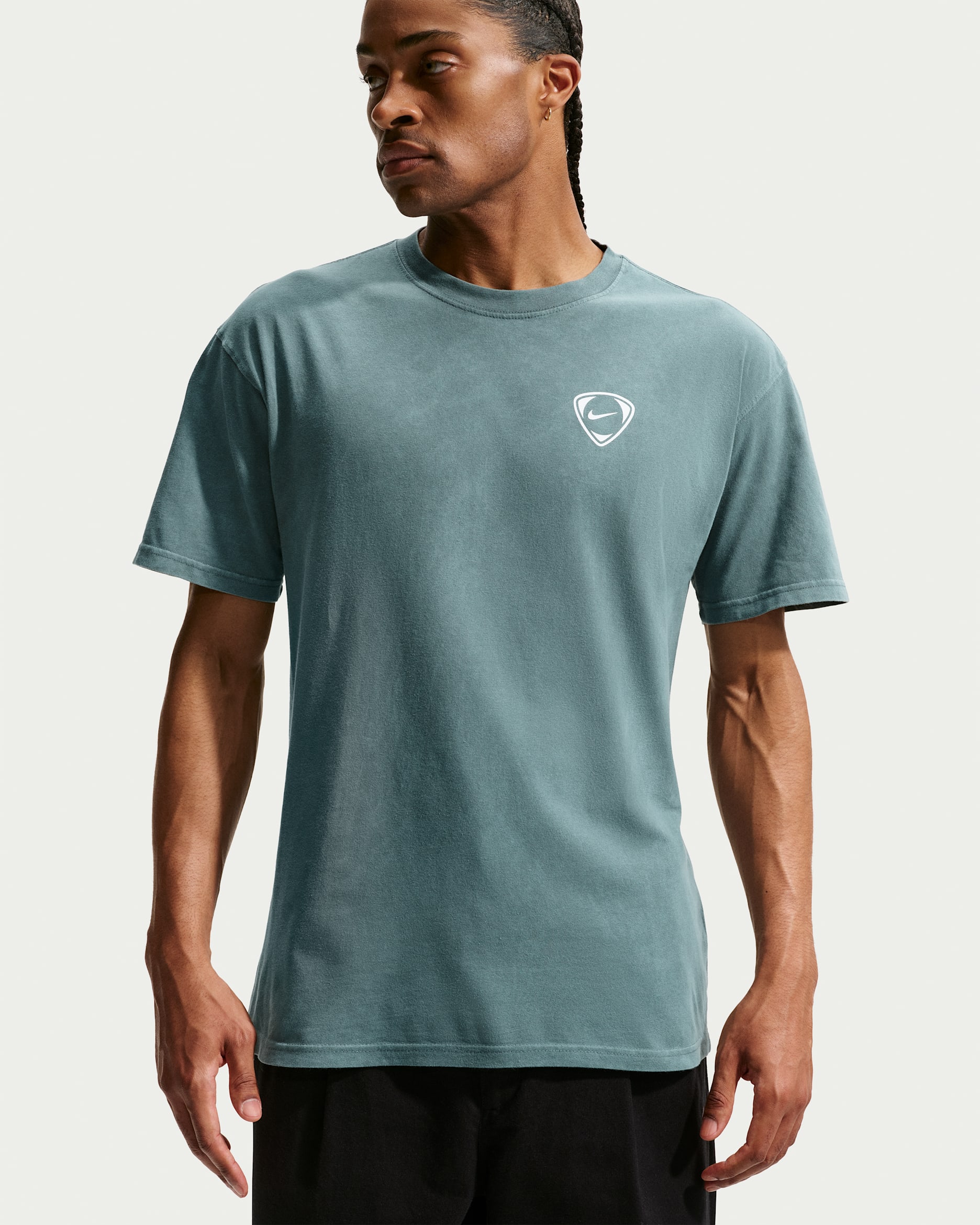 Nike Men's Soccer T-Shirt - Mineral Slate