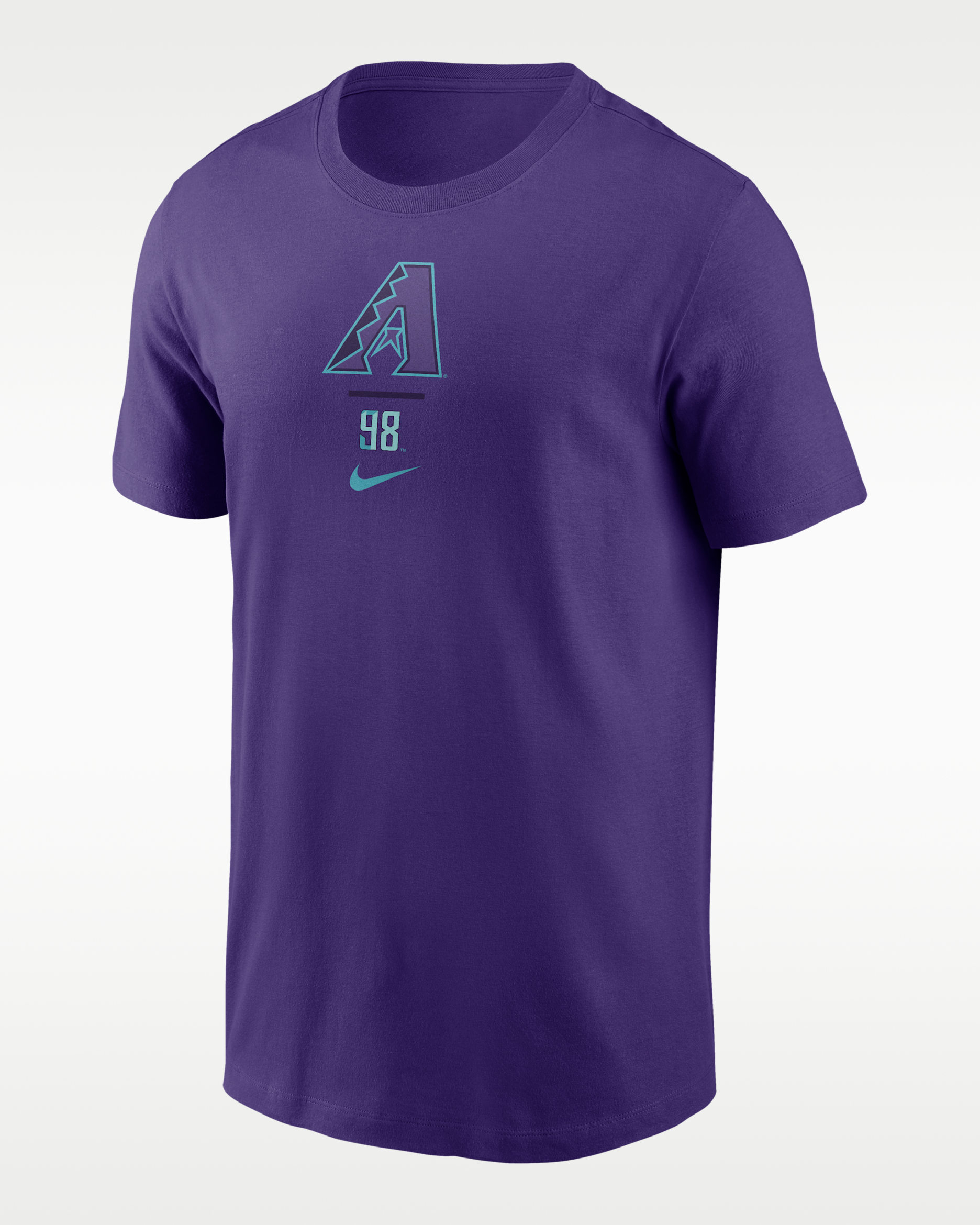 Arizona Diamondbacks City Connect 2-Hit Men's Nike MLB T-Shirt - Purple