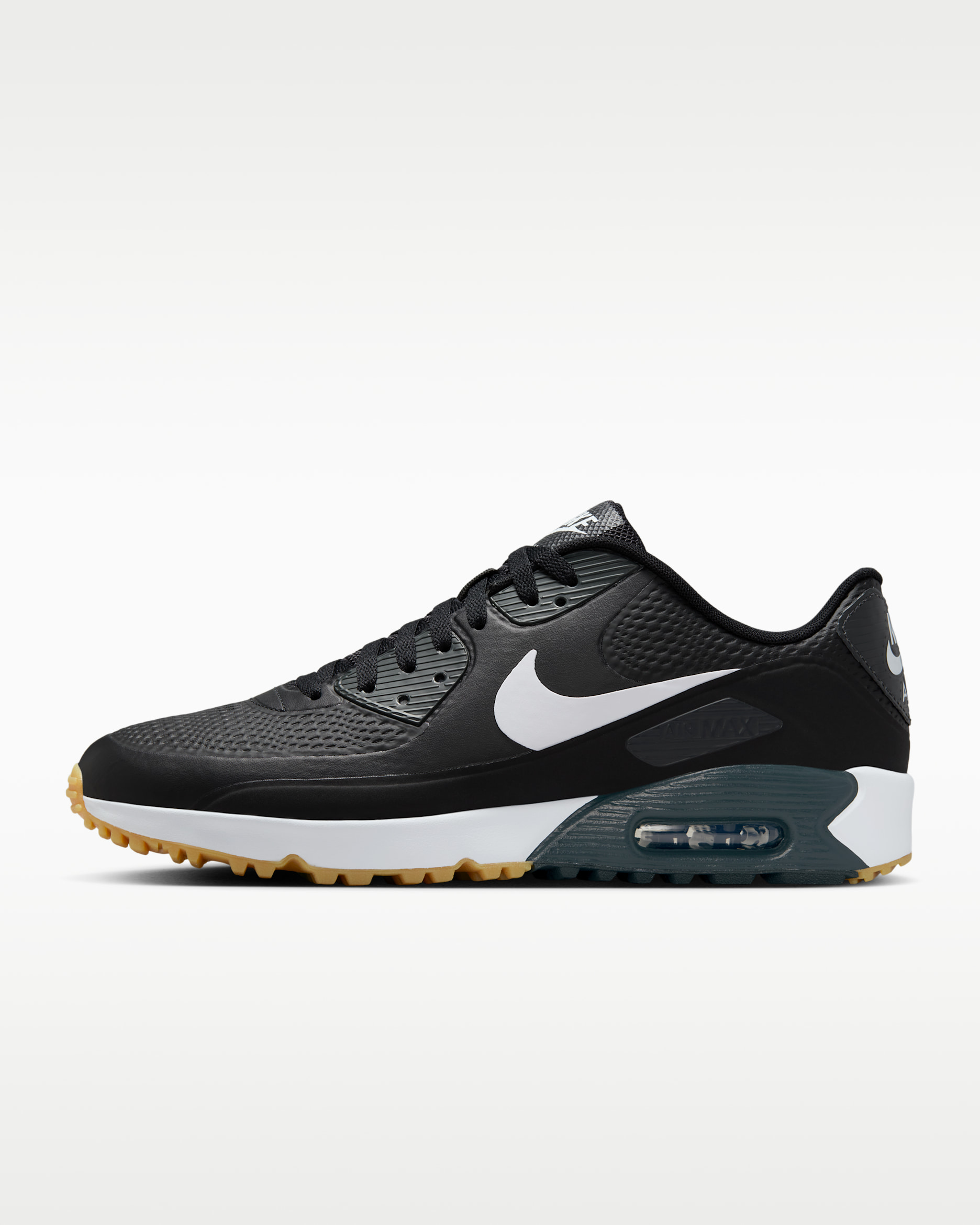 Nike Air Max 90 G Golf Shoes - Black/White